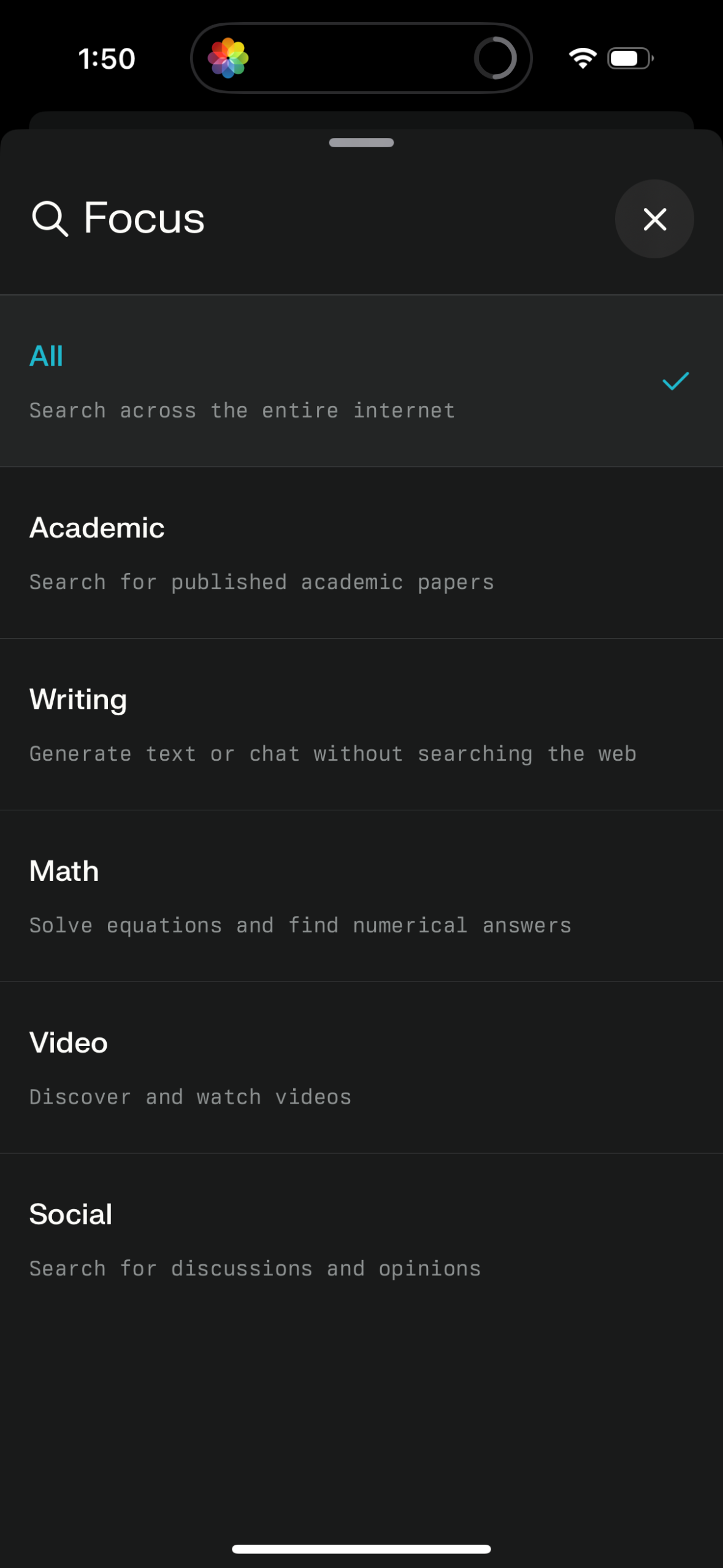 perplexity app screenshot 38