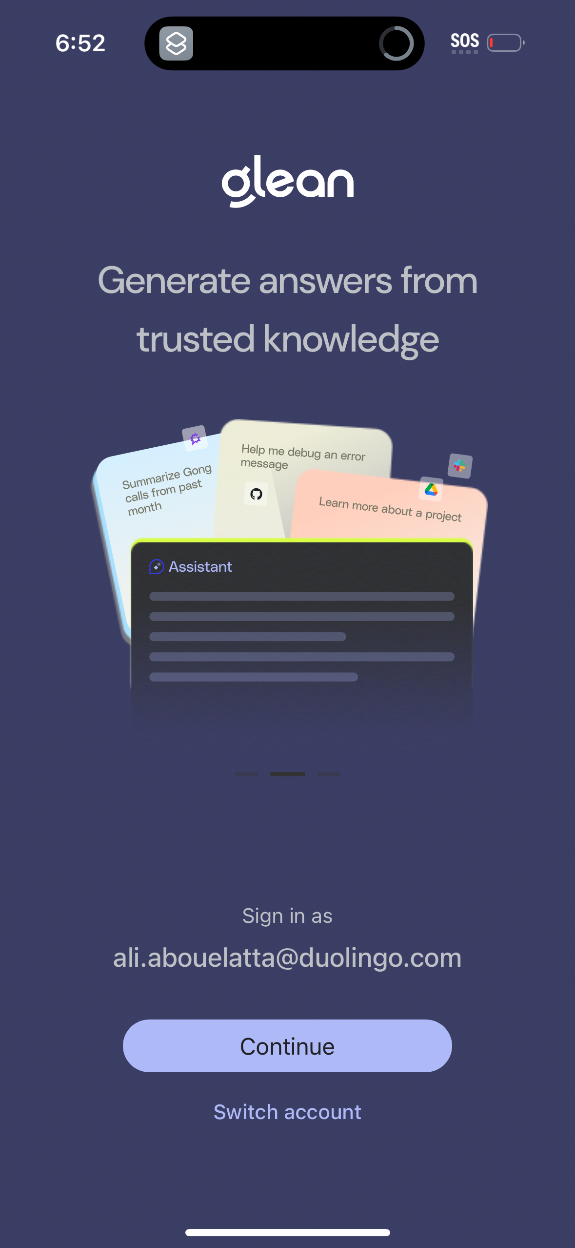 glean app screenshot 5