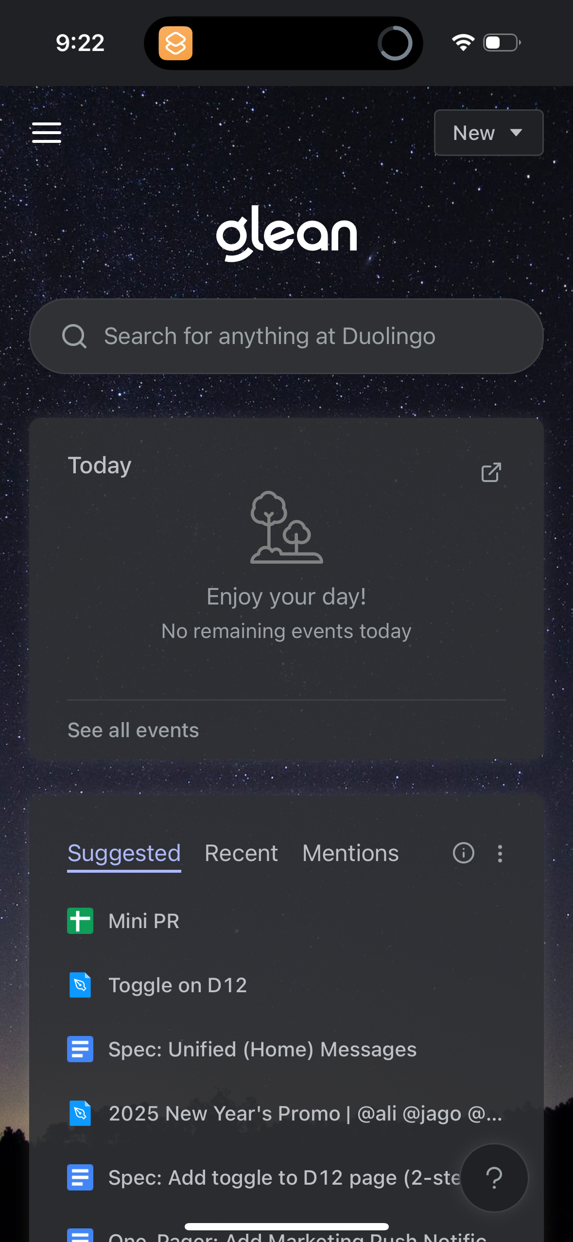 glean app screenshot 33