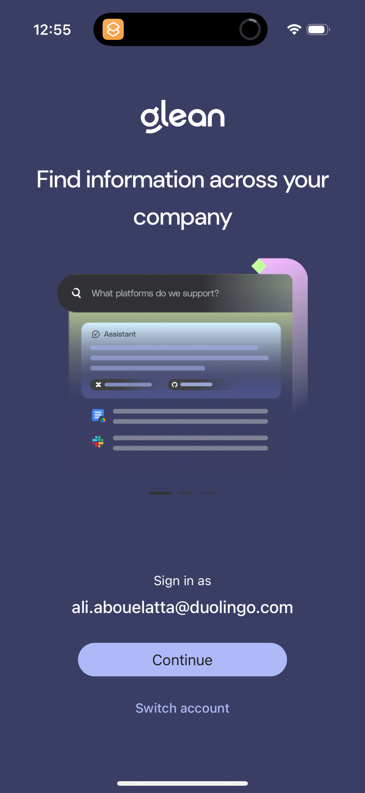 glean app screenshot 4