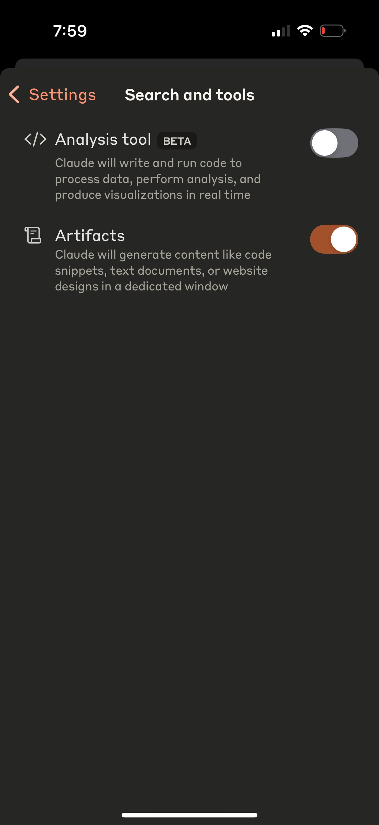 claude app screenshot 20