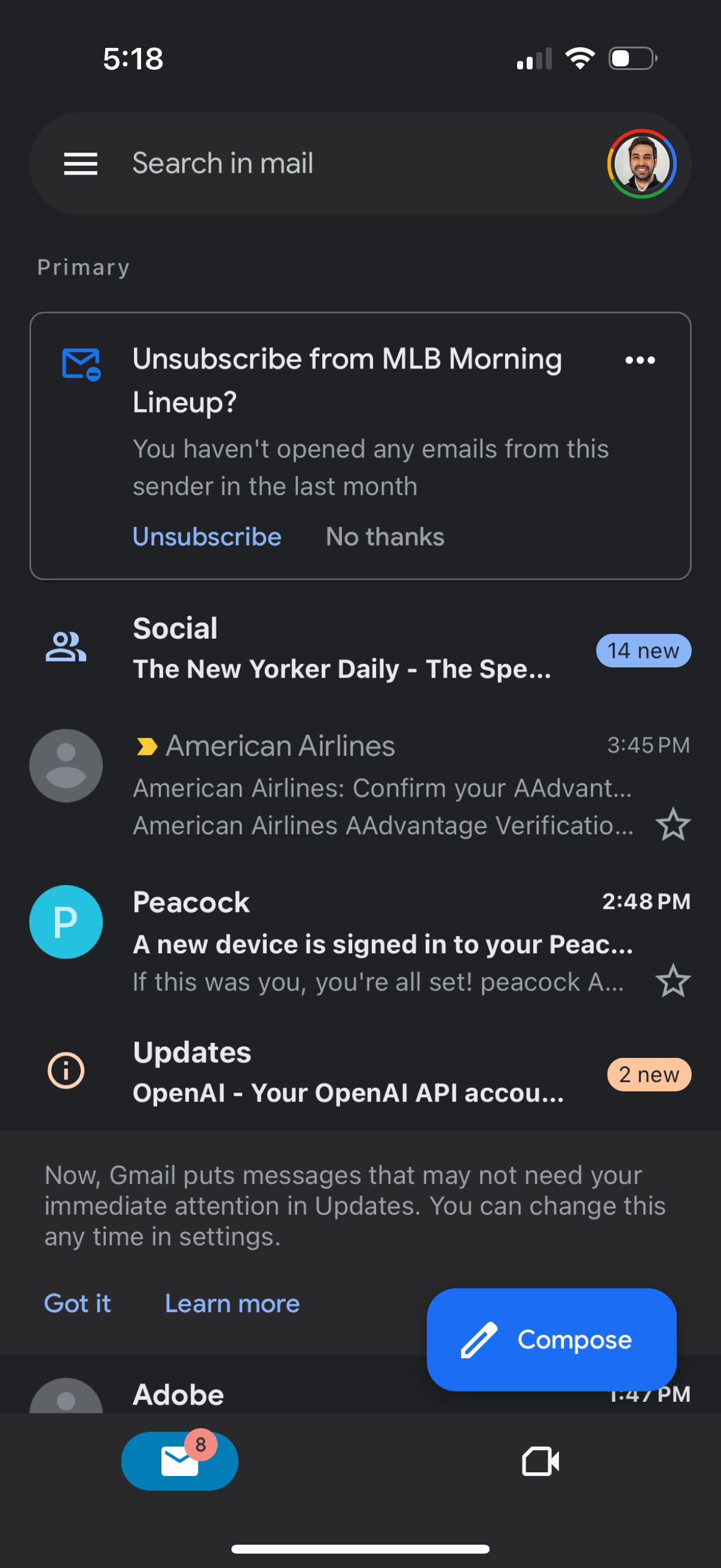 gmail app screenshot 14
