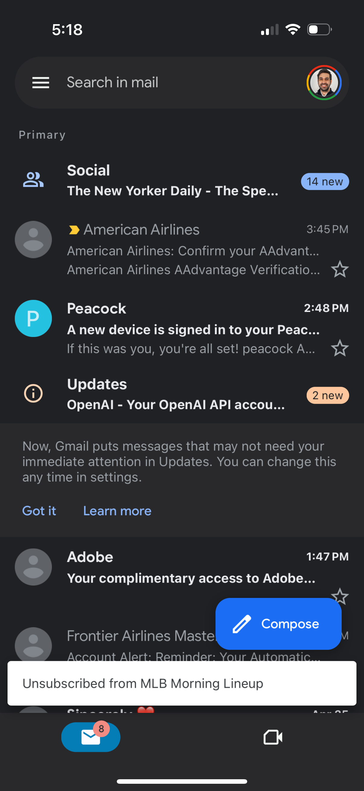 gmail app screenshot 13