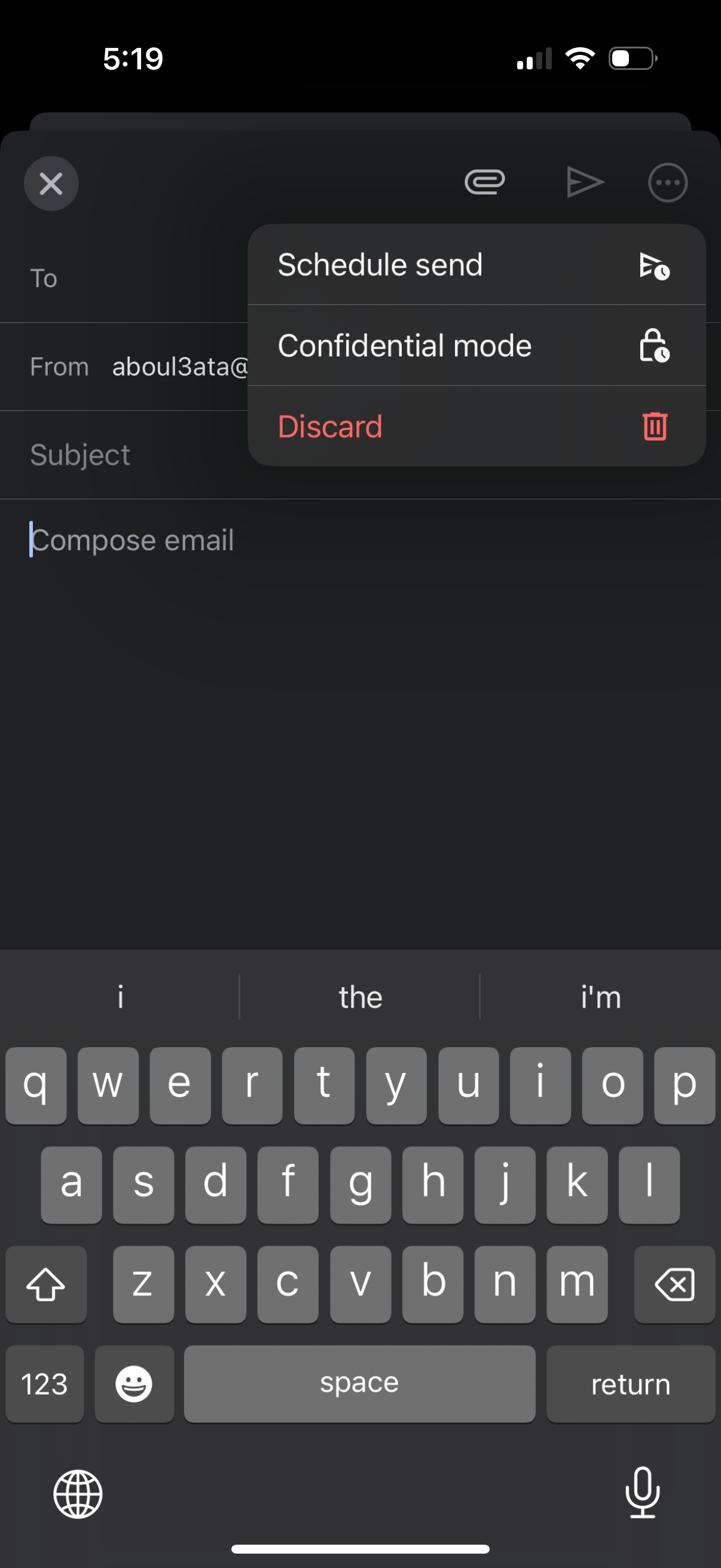gmail app screenshot 4