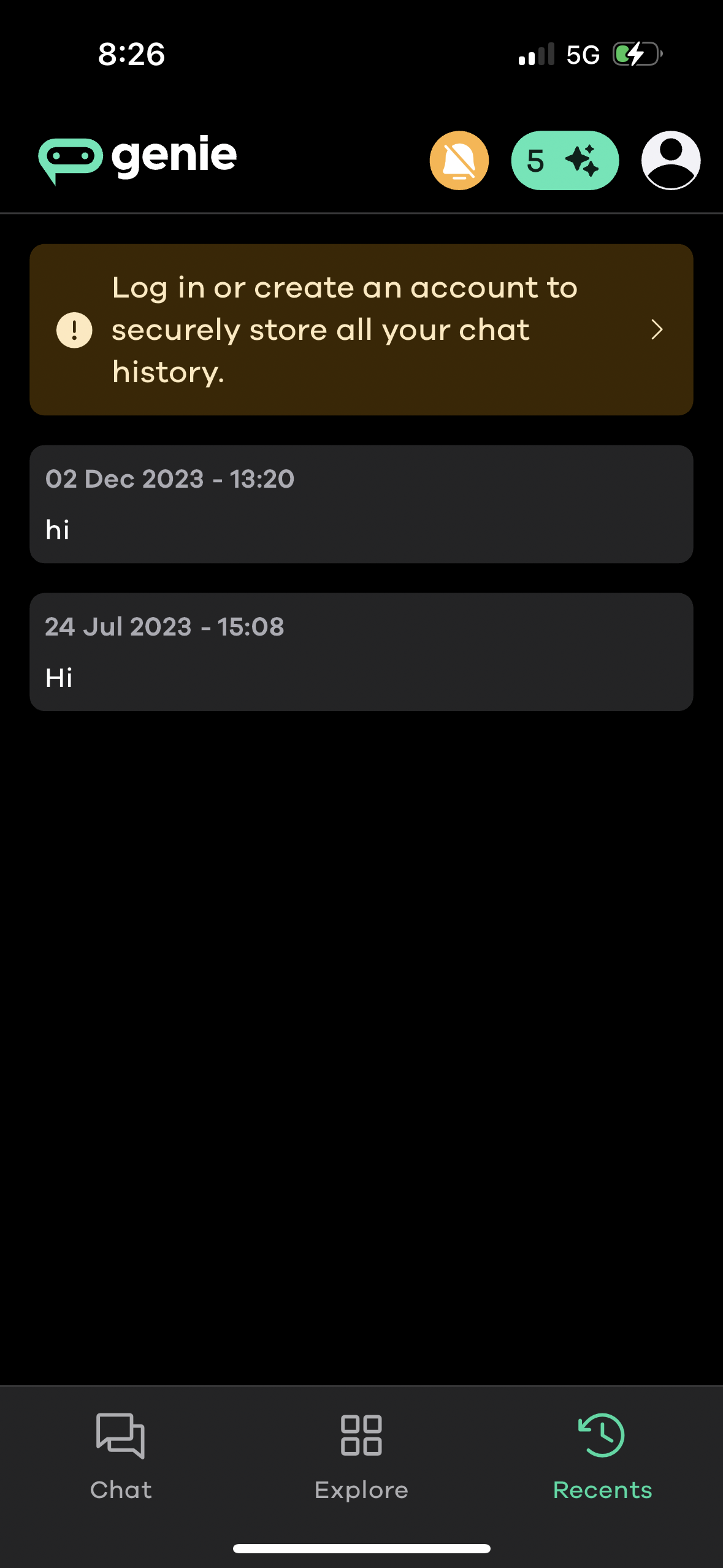 genie app screenshot 16