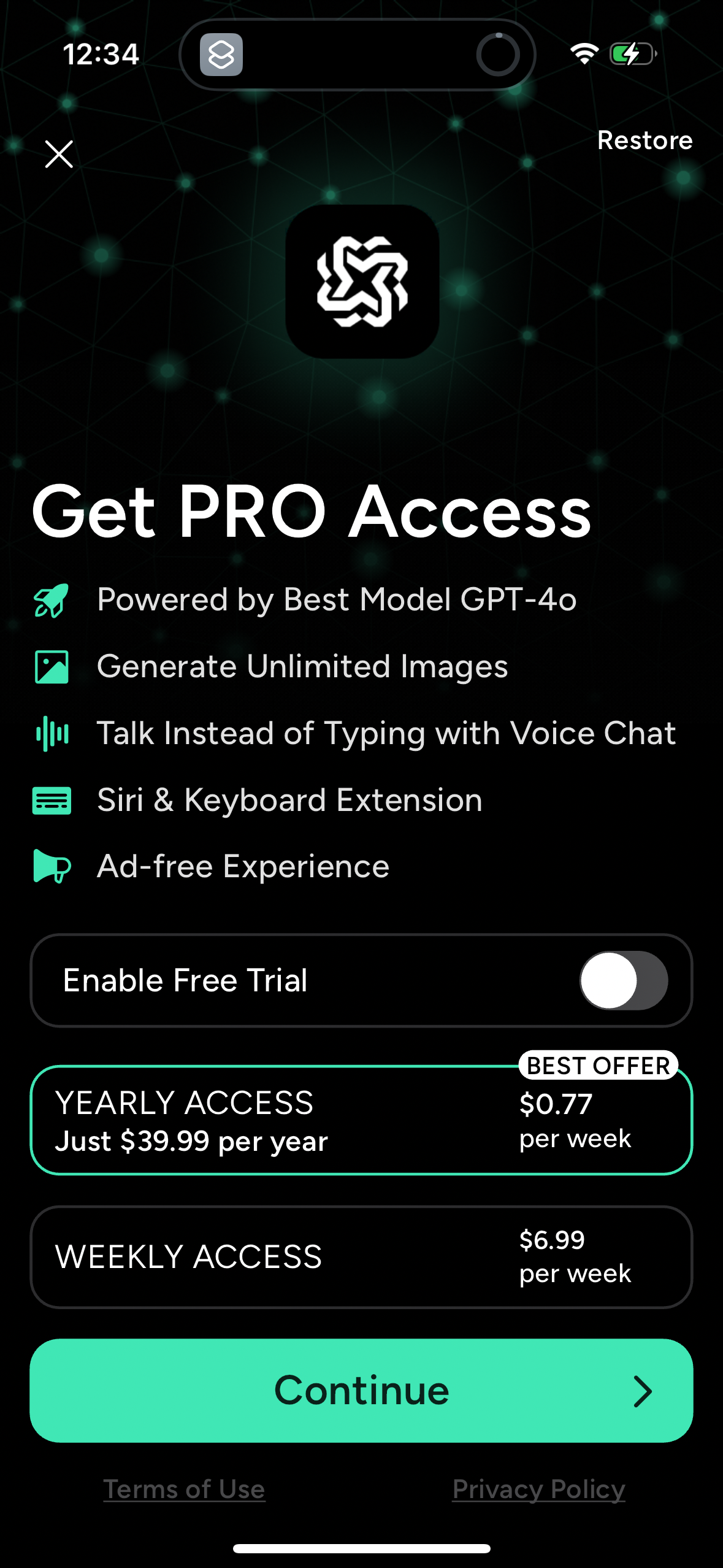 genie app screenshot 3