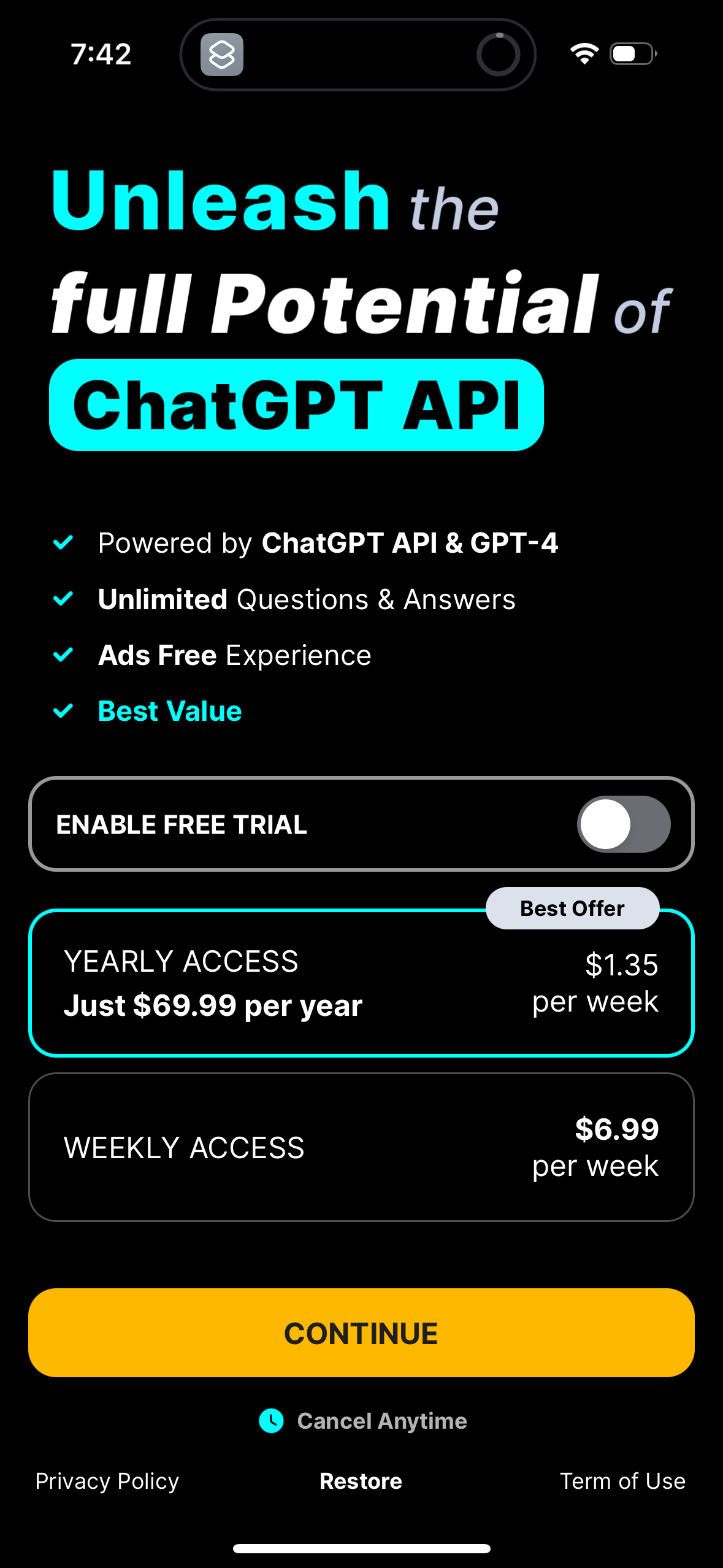 ai-chatbot app screenshot 12