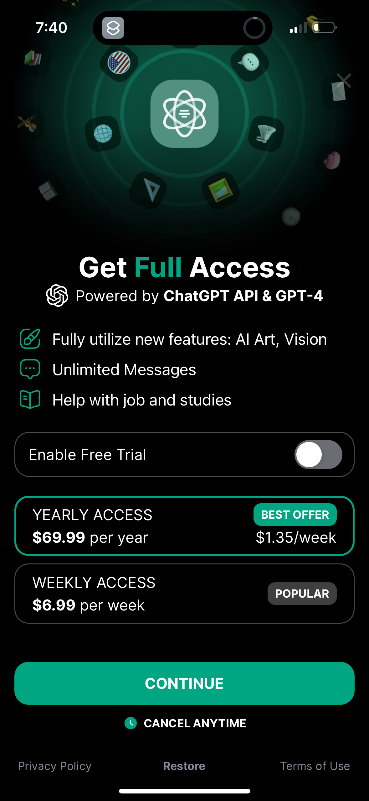 ai-chatbot app screenshot 10