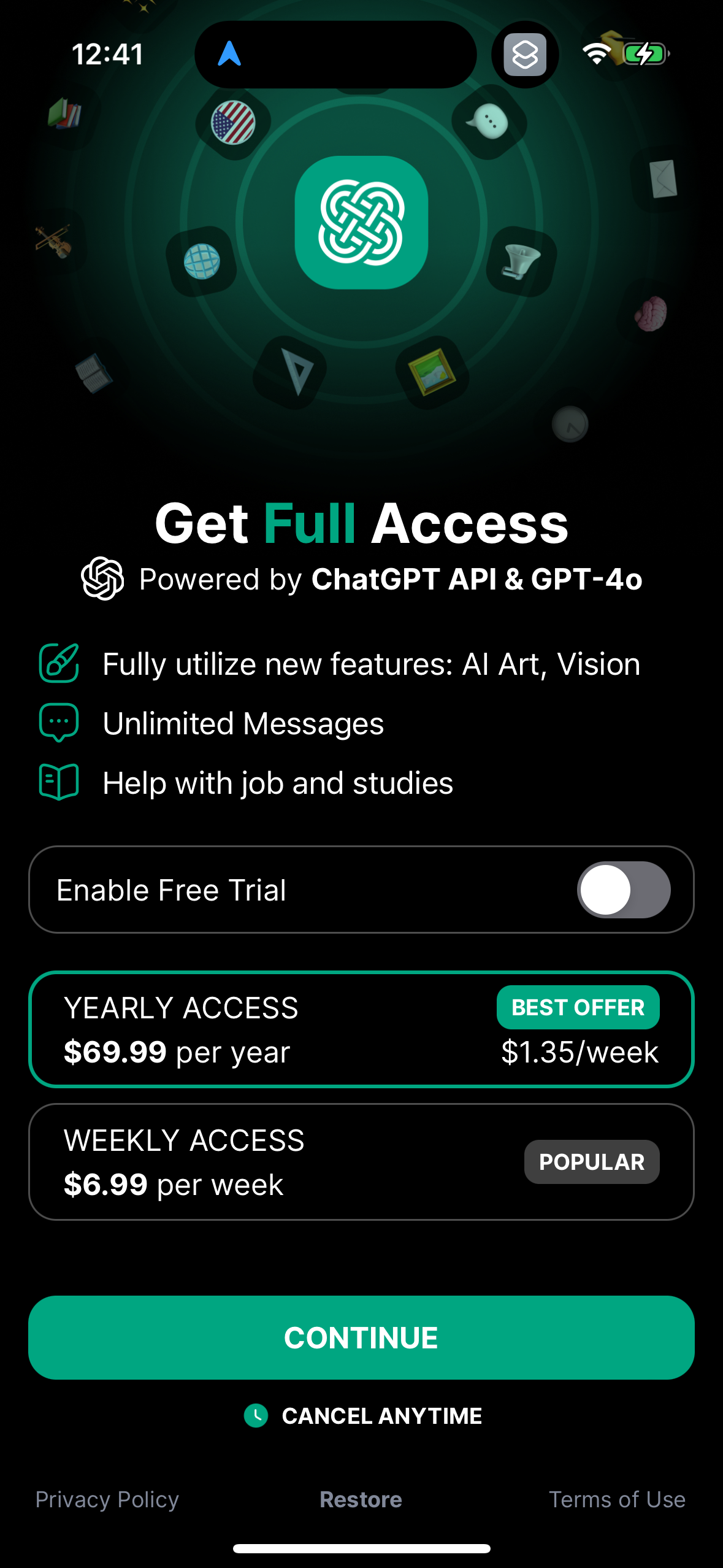 ai-chatbot app screenshot 8