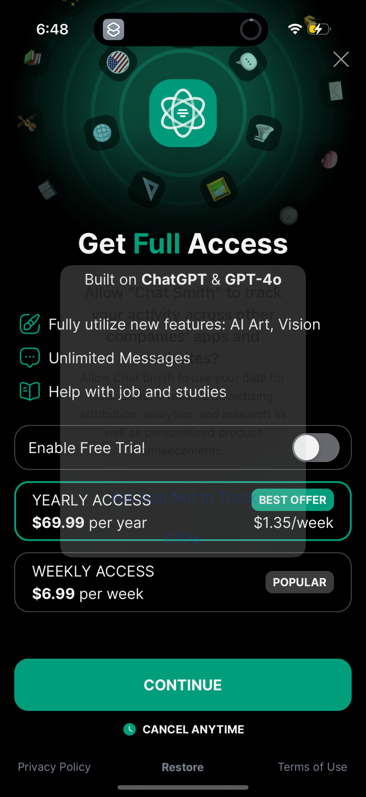 ai-chatbot app screenshot 3