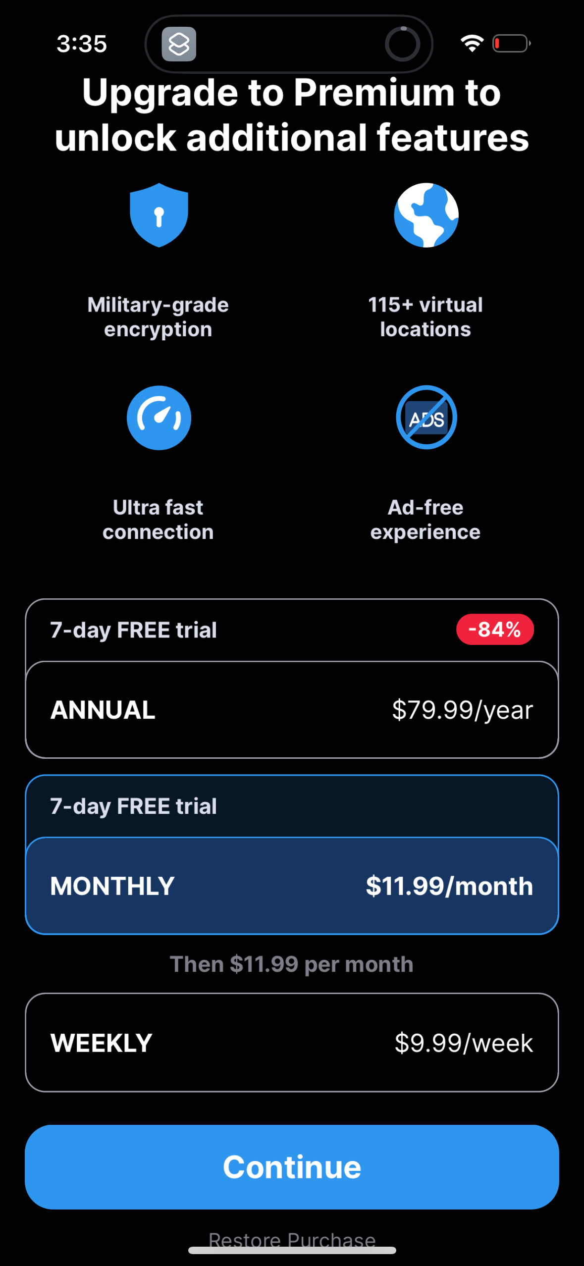 vpn app screenshot 9