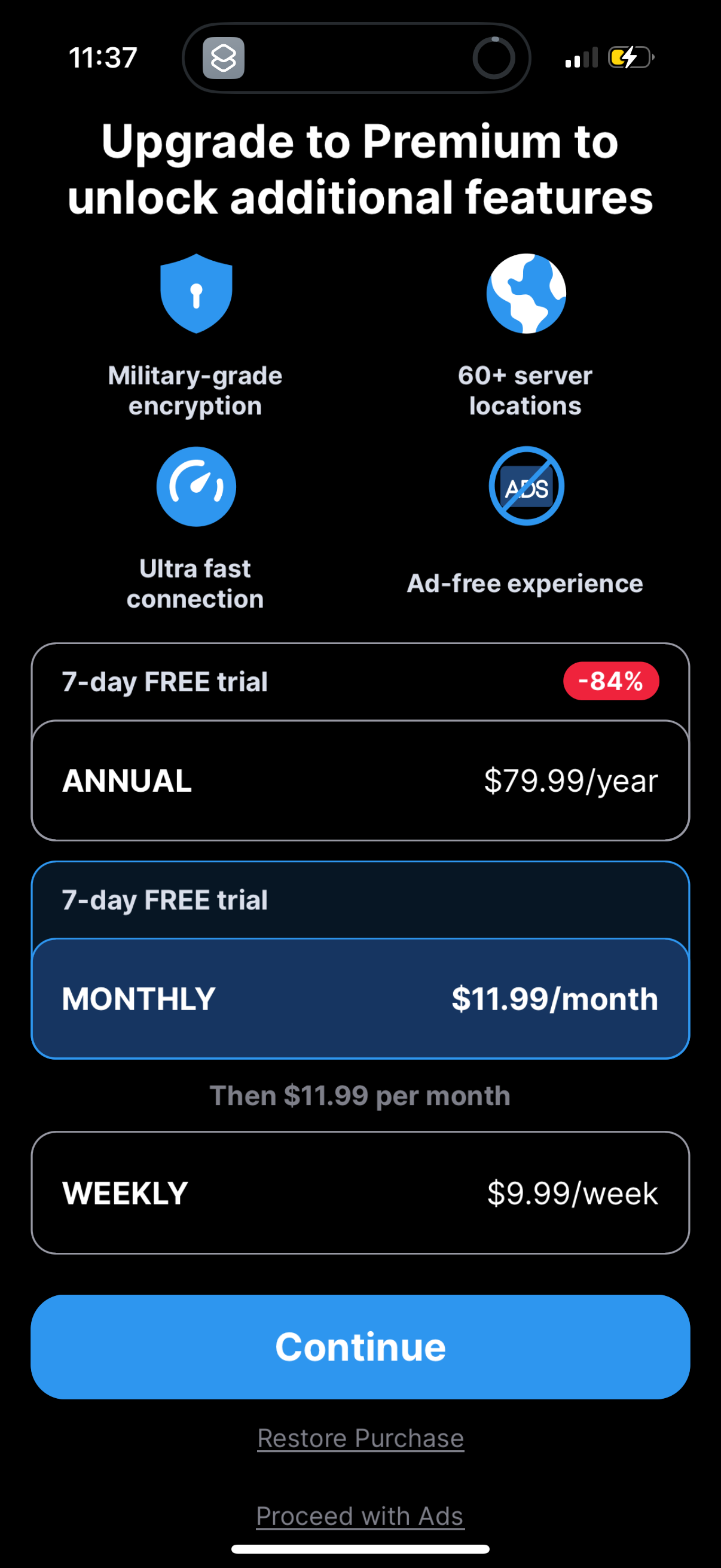 vpn app screenshot 6