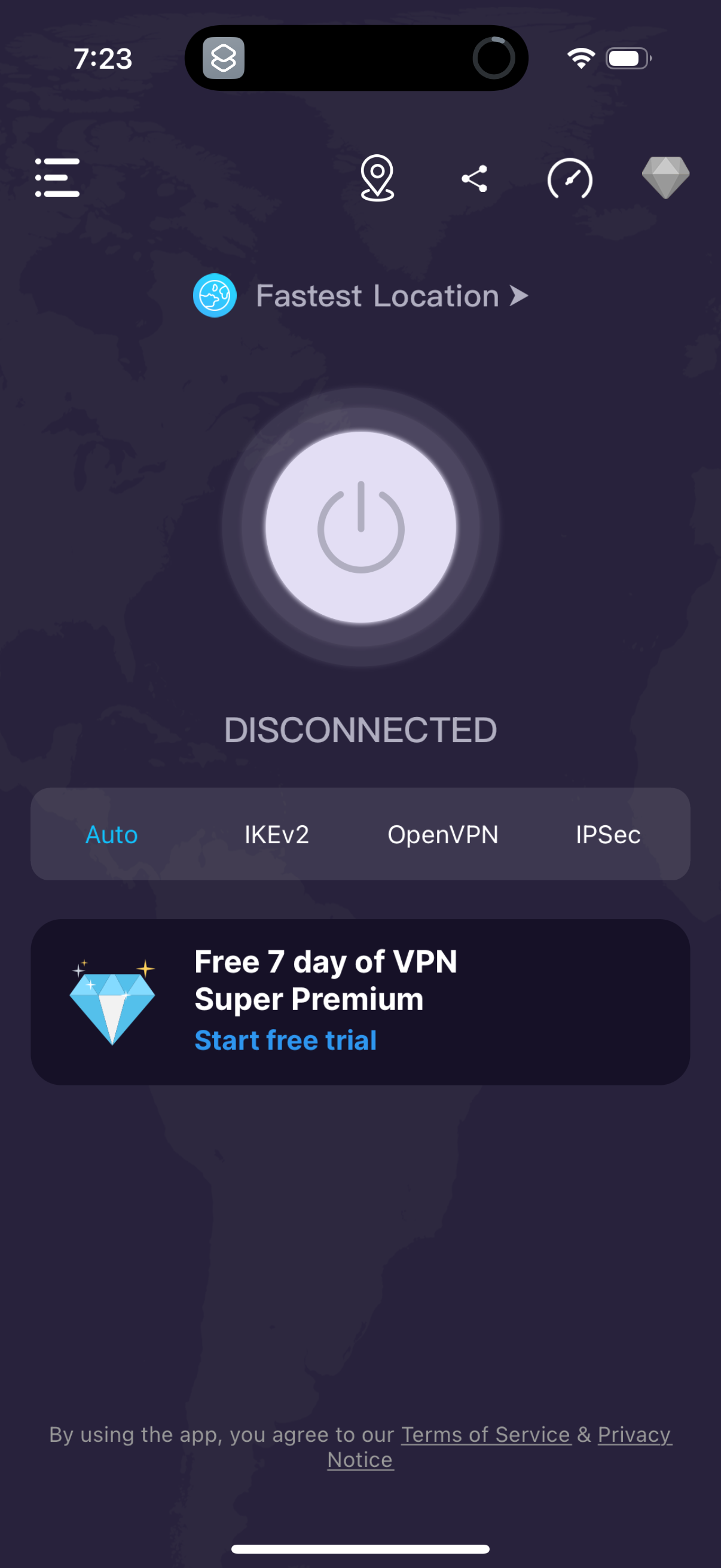 vpn app screenshot 4