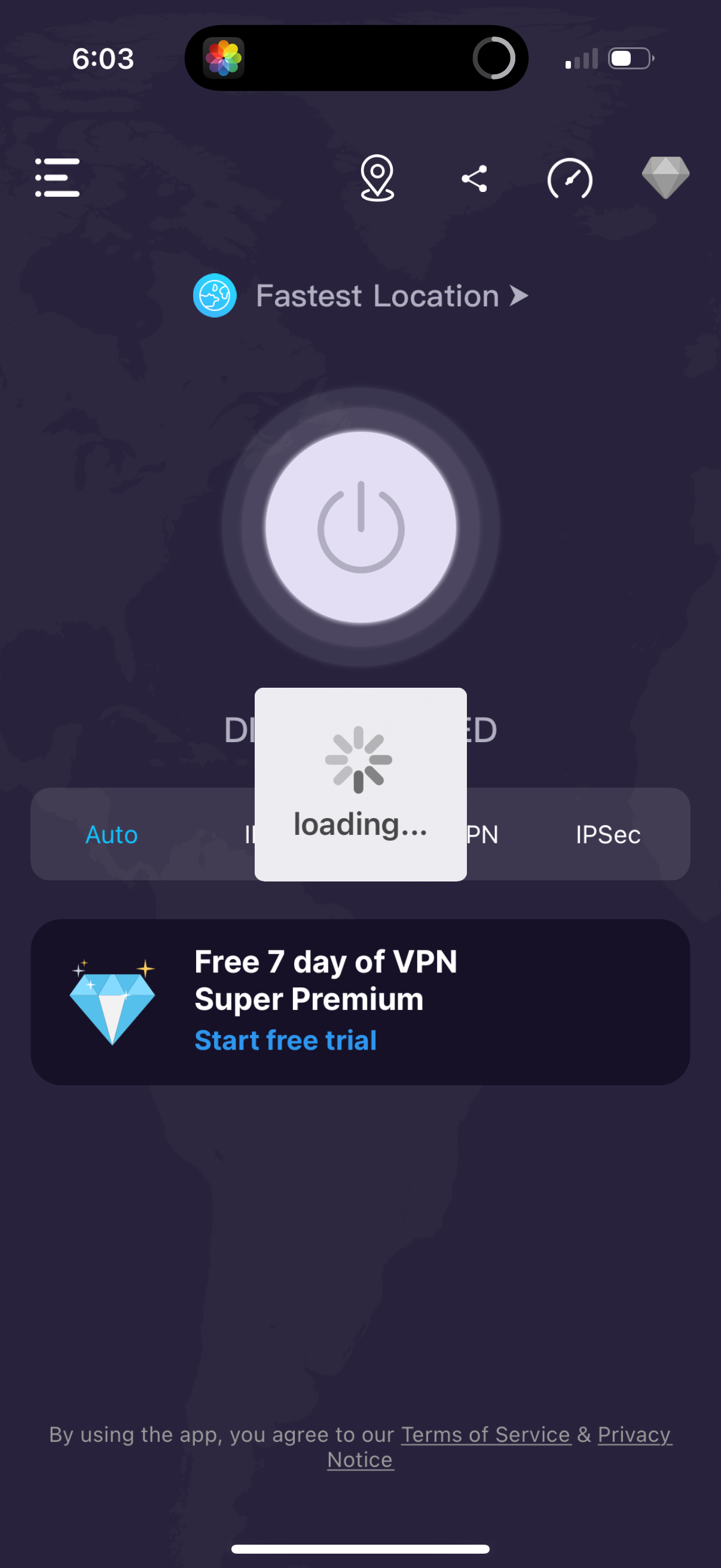 vpn app screenshot 2
