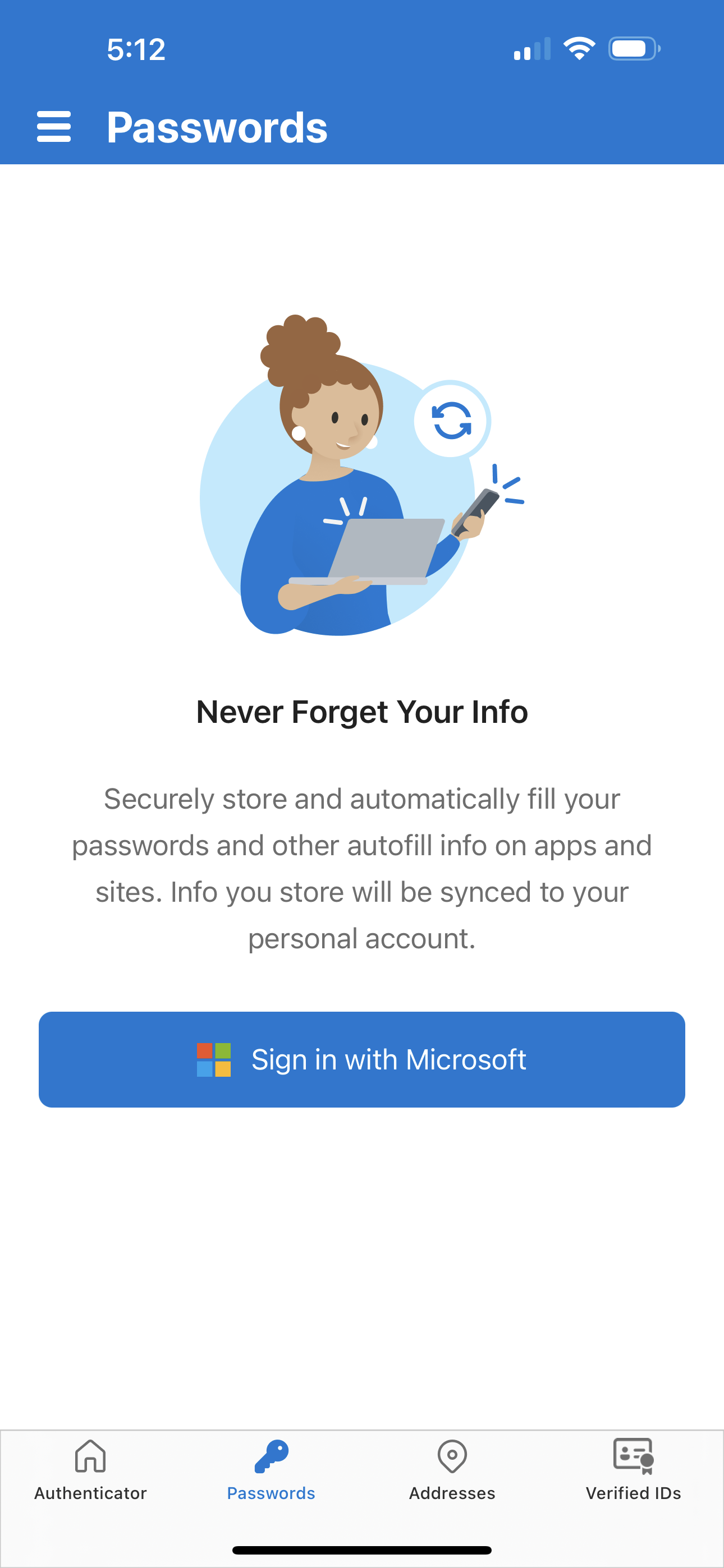 microsoft-auth app screenshot 44