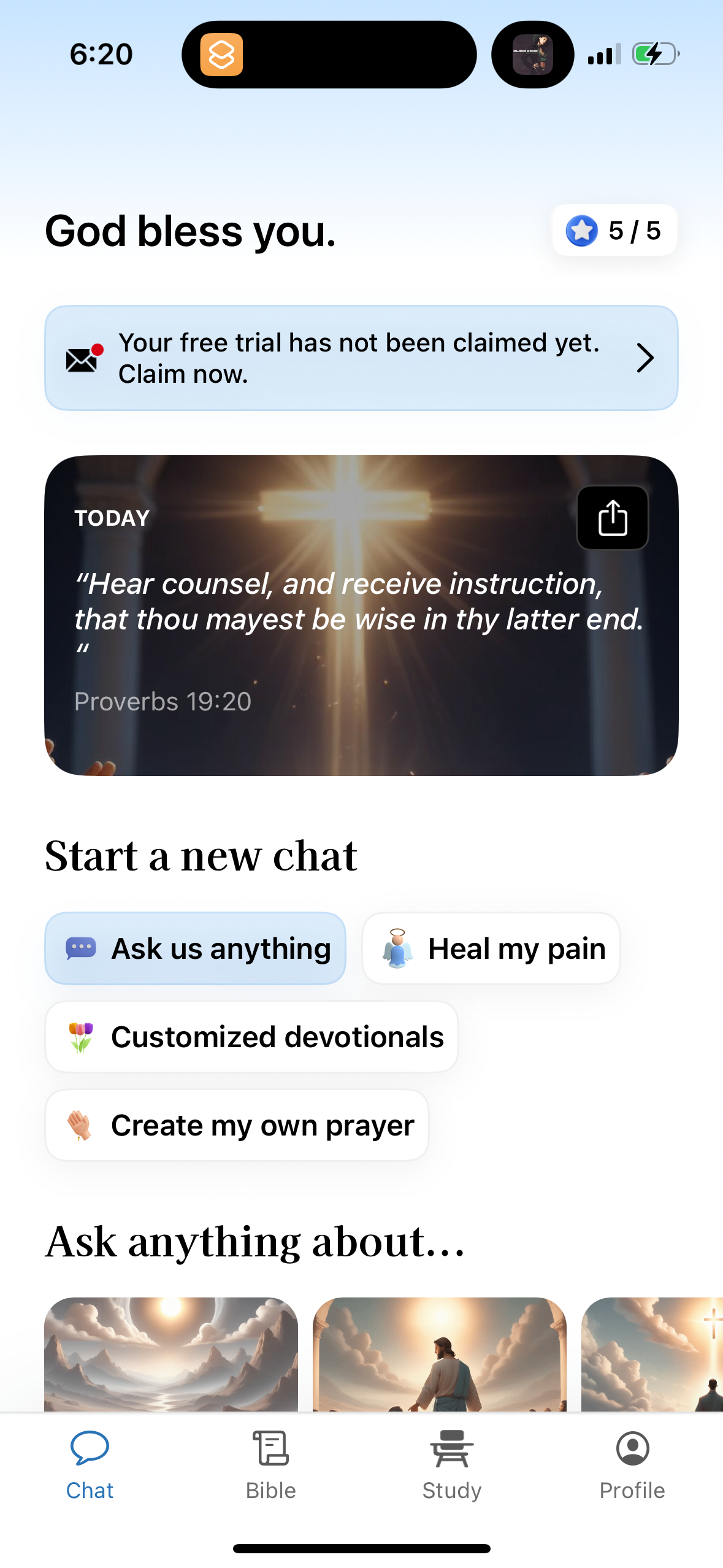 bible. app screenshot 8