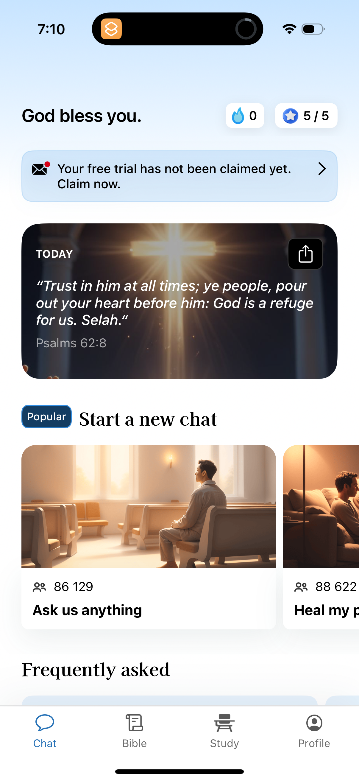 bible. app screenshot 2