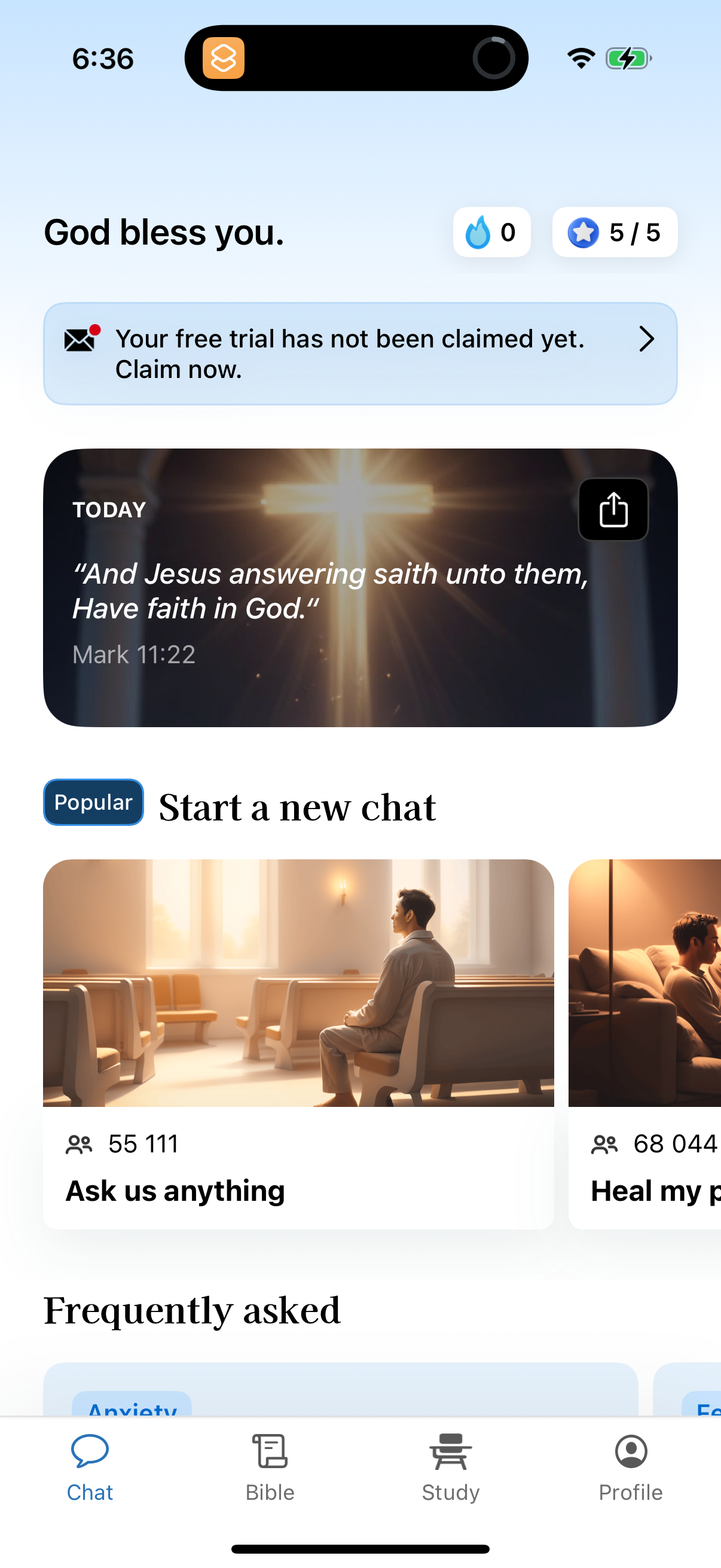 bible. app screenshot 1