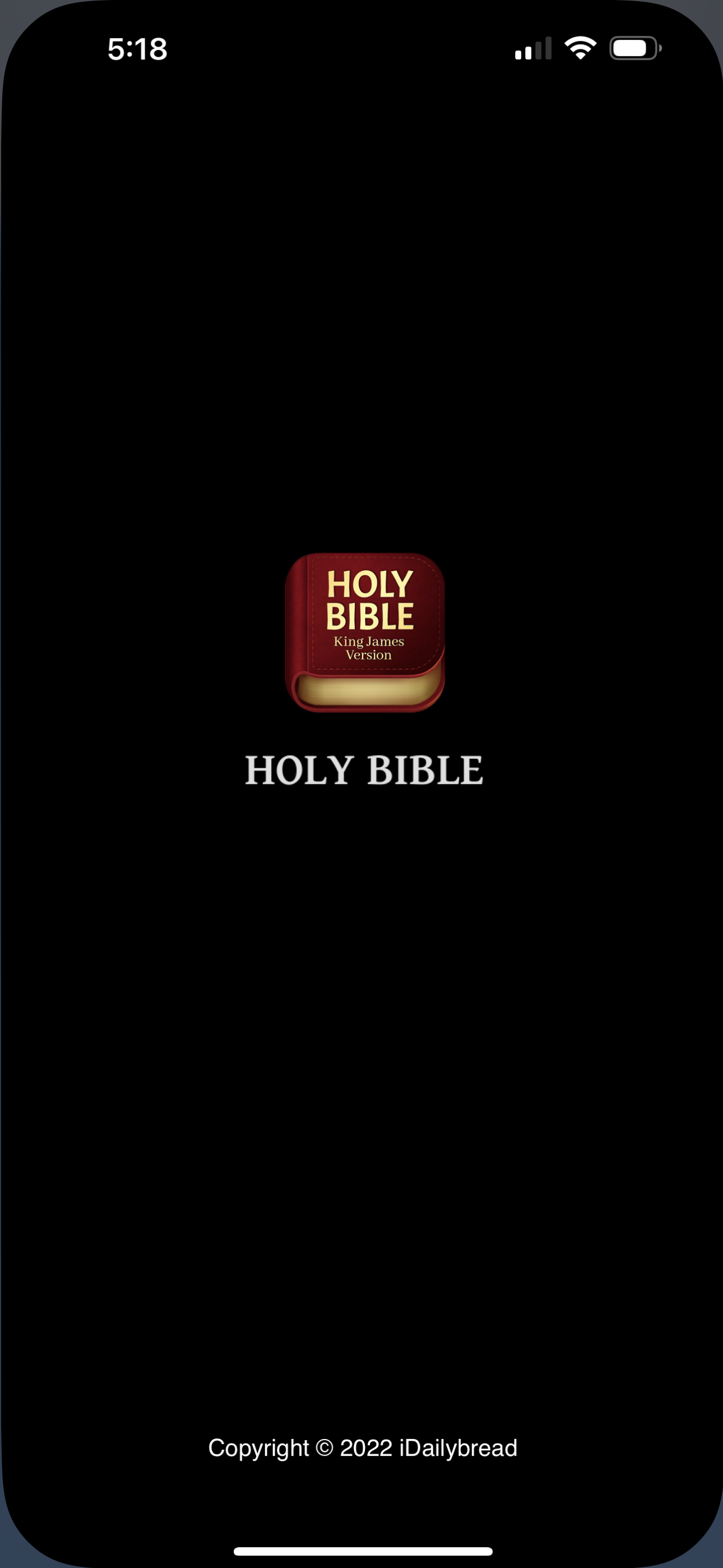 kjvbible app screenshot 1