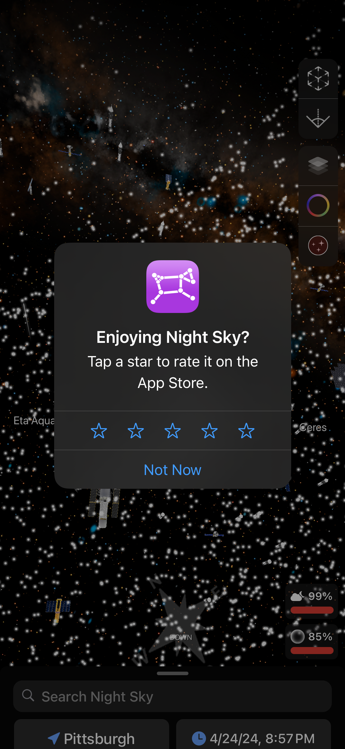 night-sky app screenshot 50