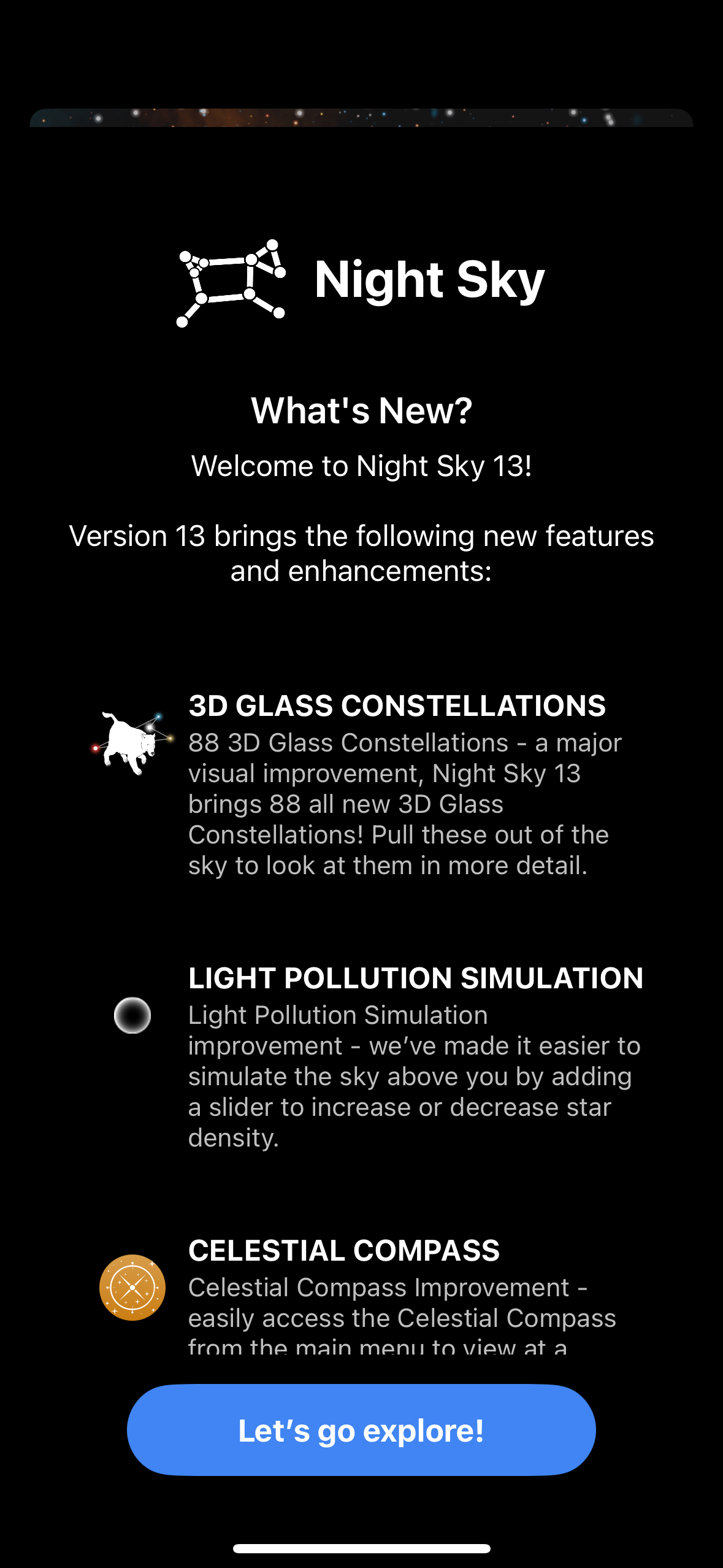 night-sky app screenshot 6