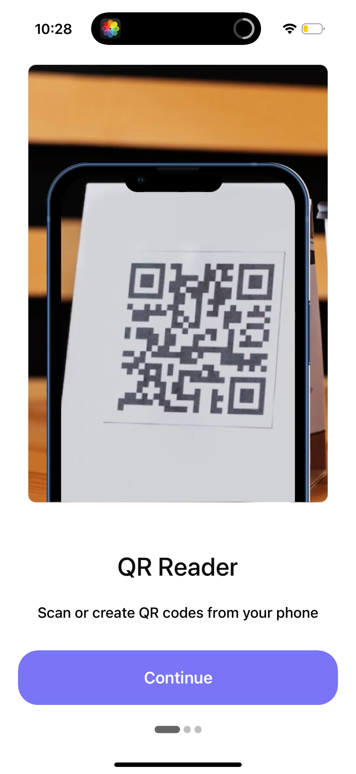 qr-reader app screenshot 2