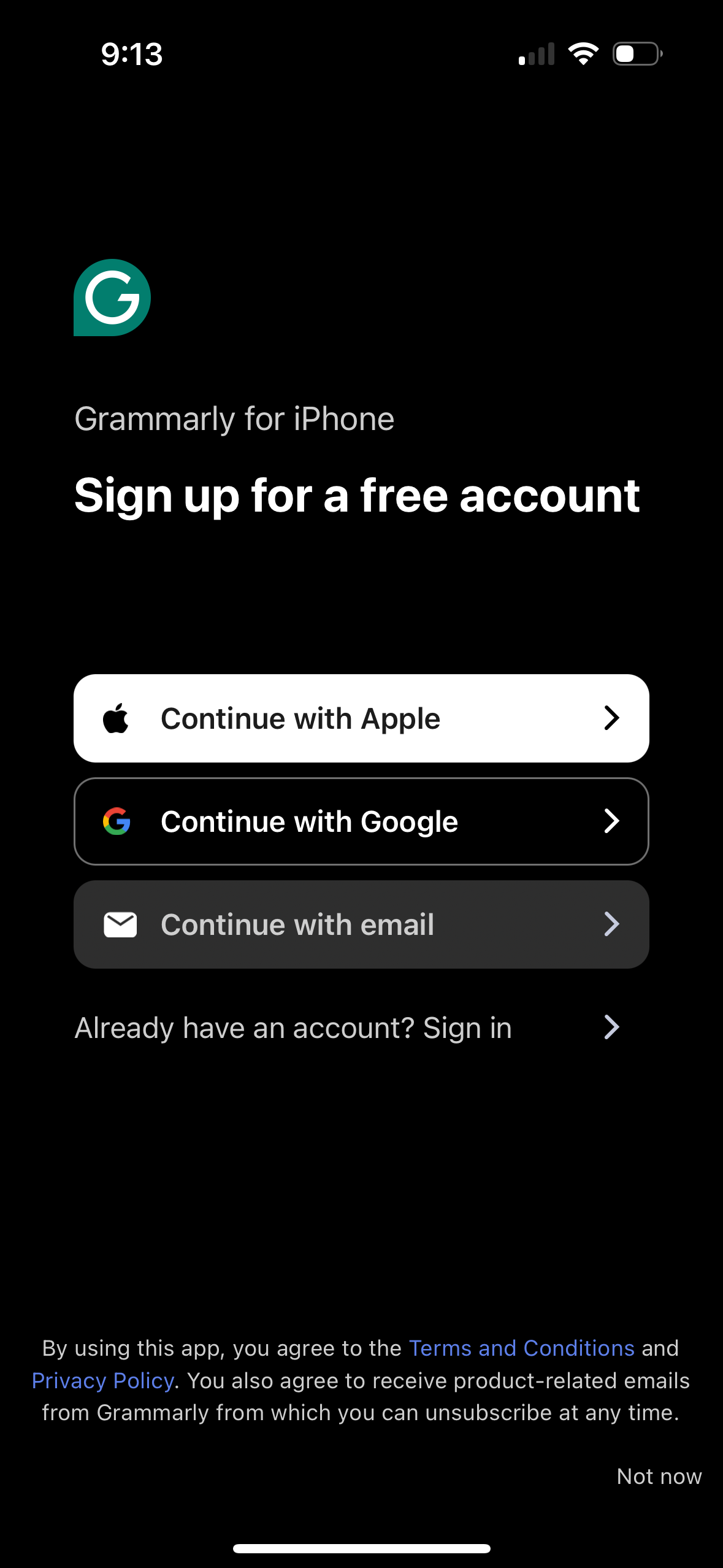 grammarly app screenshot 60