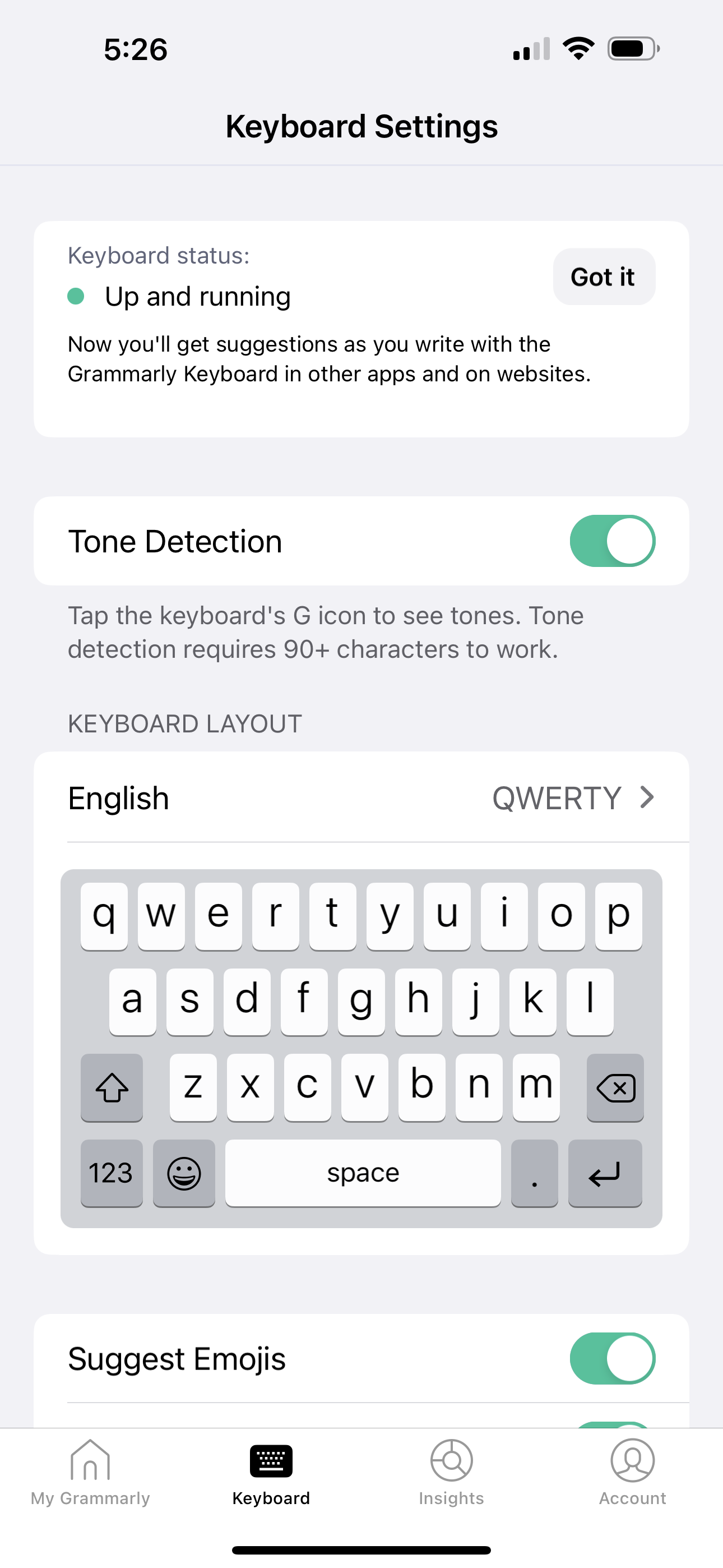 grammarly app screenshot 150