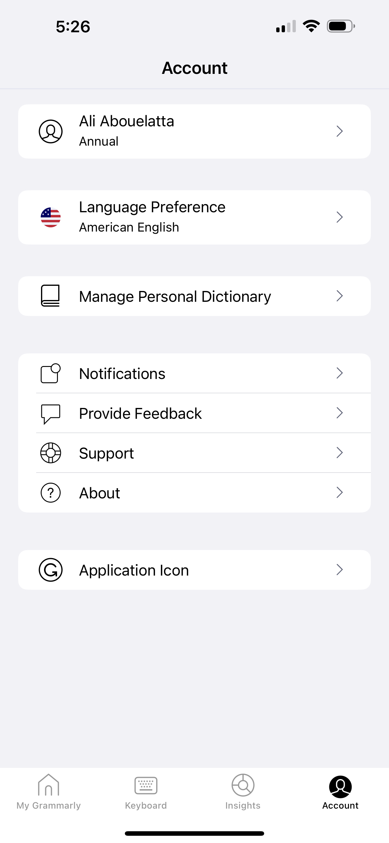 grammarly app screenshot 148