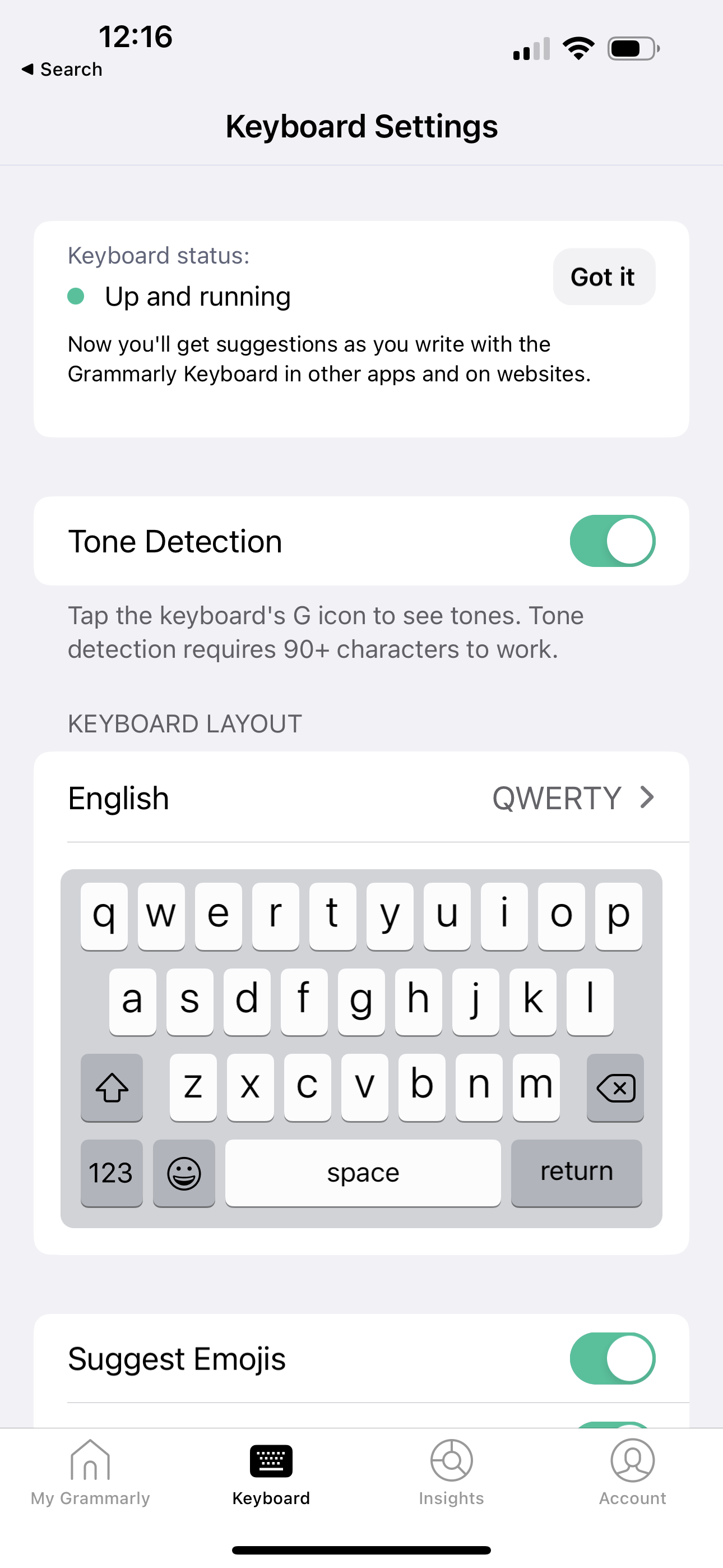 grammarly app screenshot 141
