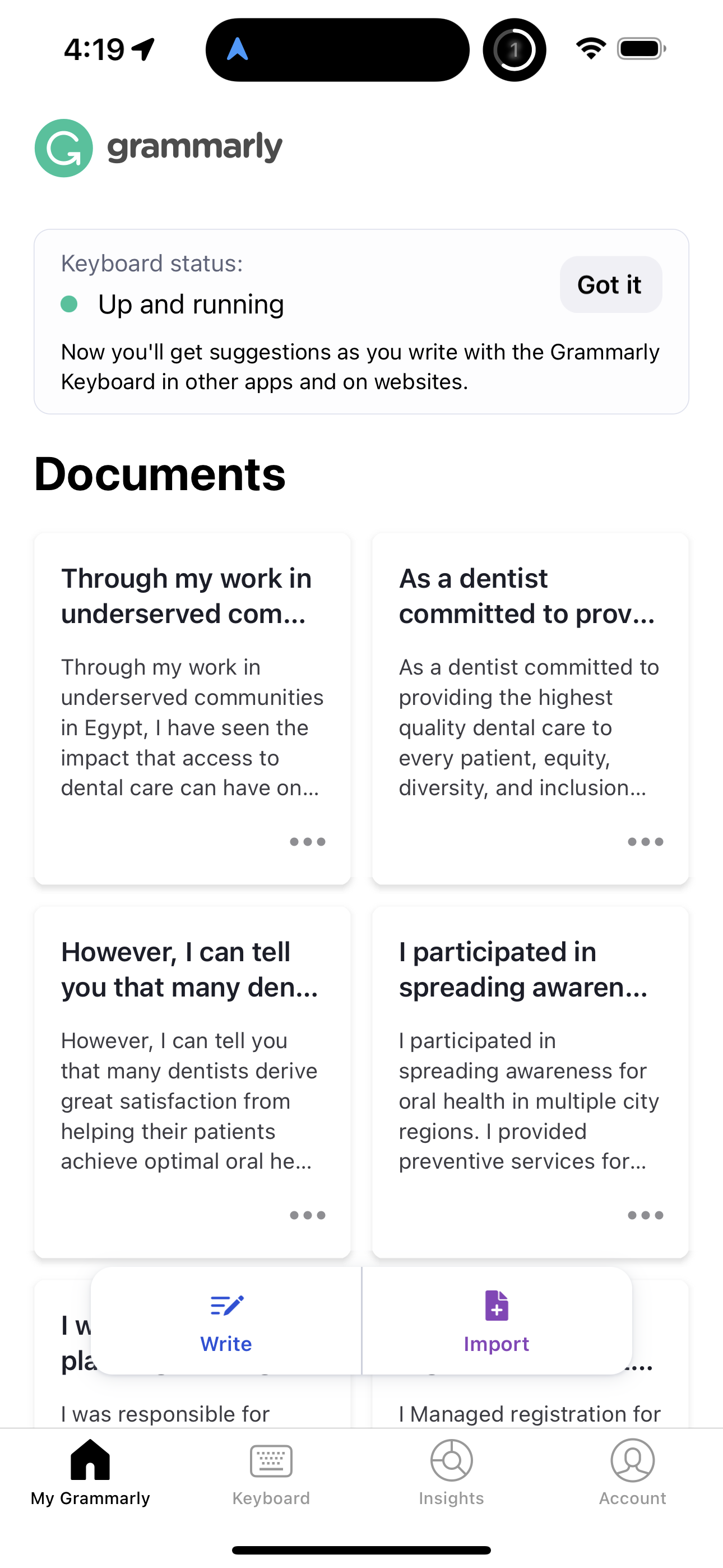 grammarly app screenshot 122