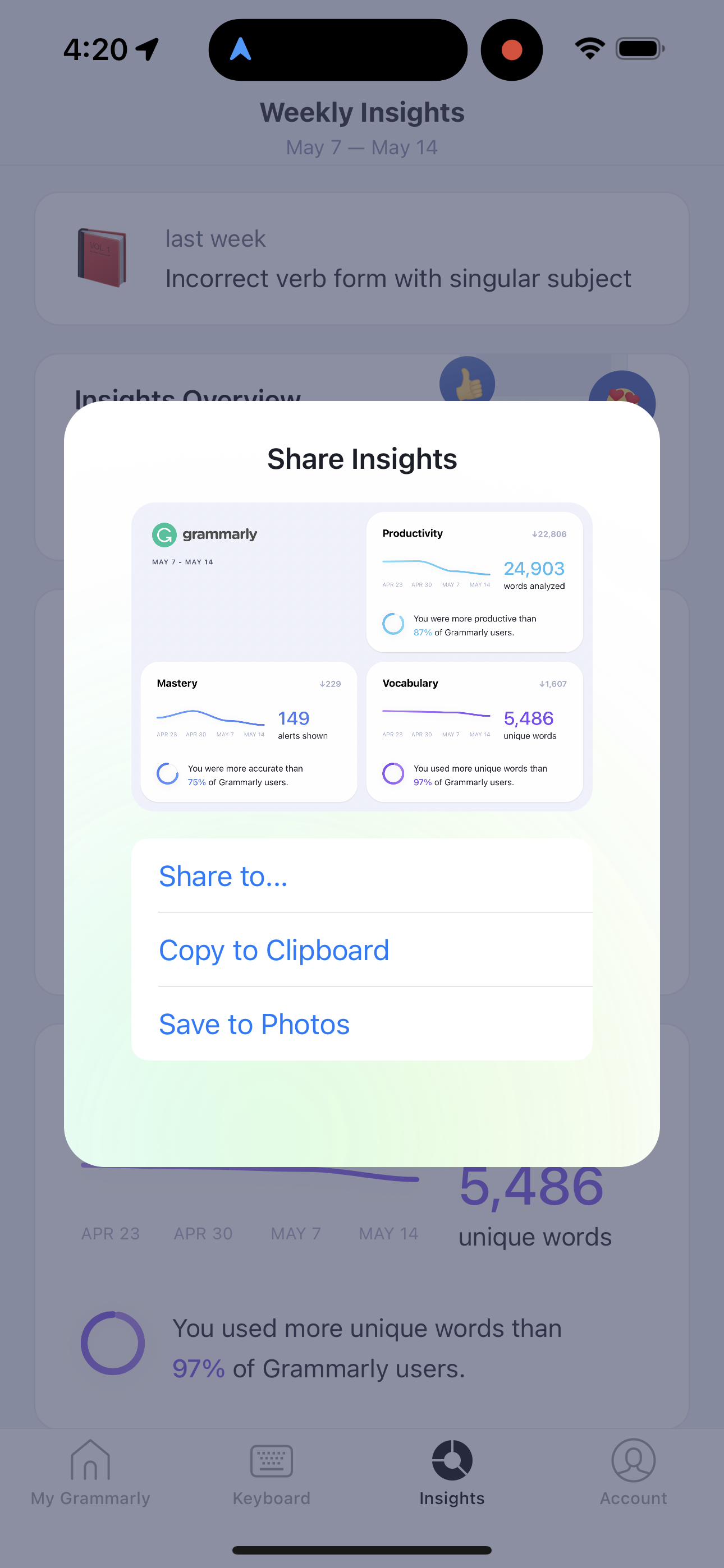 grammarly app screenshot 116