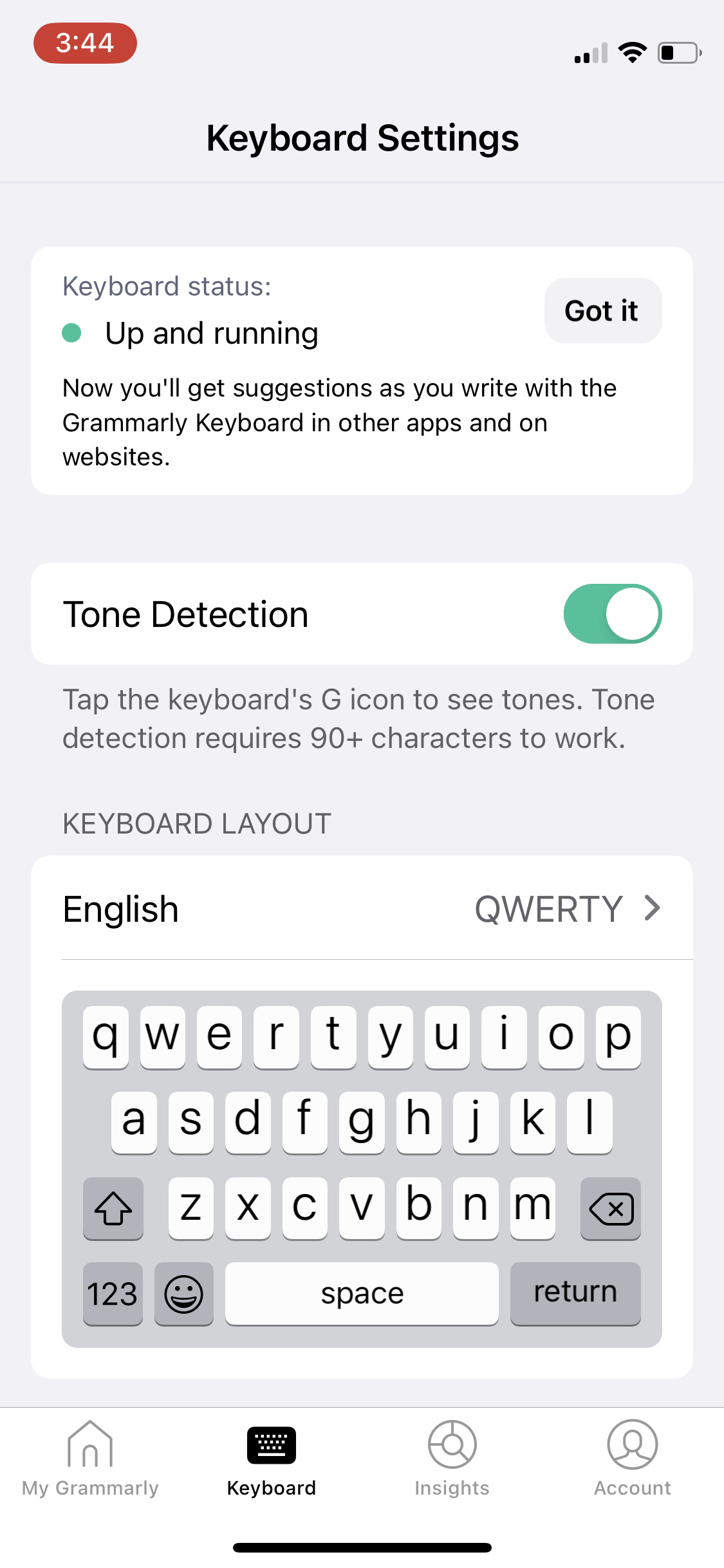 grammarly app screenshot 113