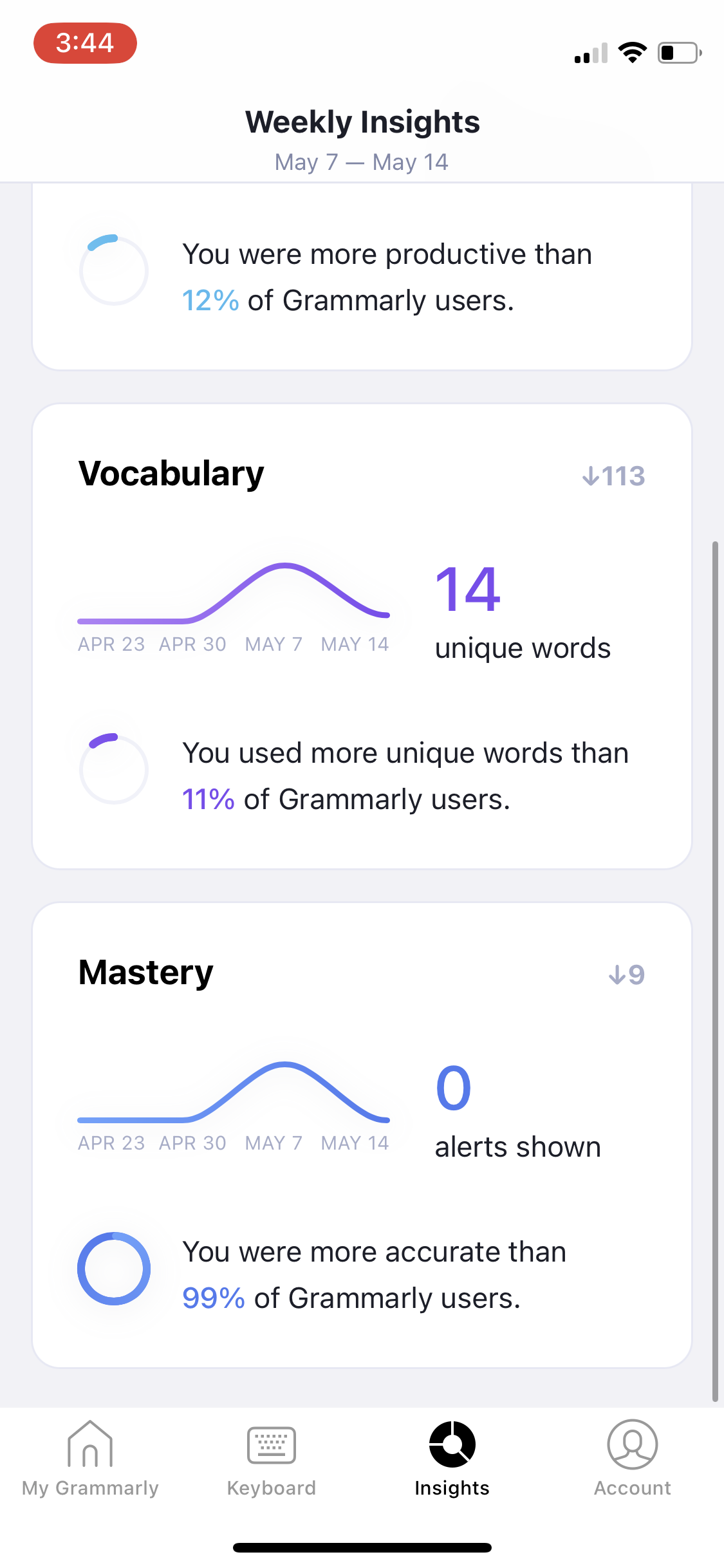 grammarly app screenshot 111