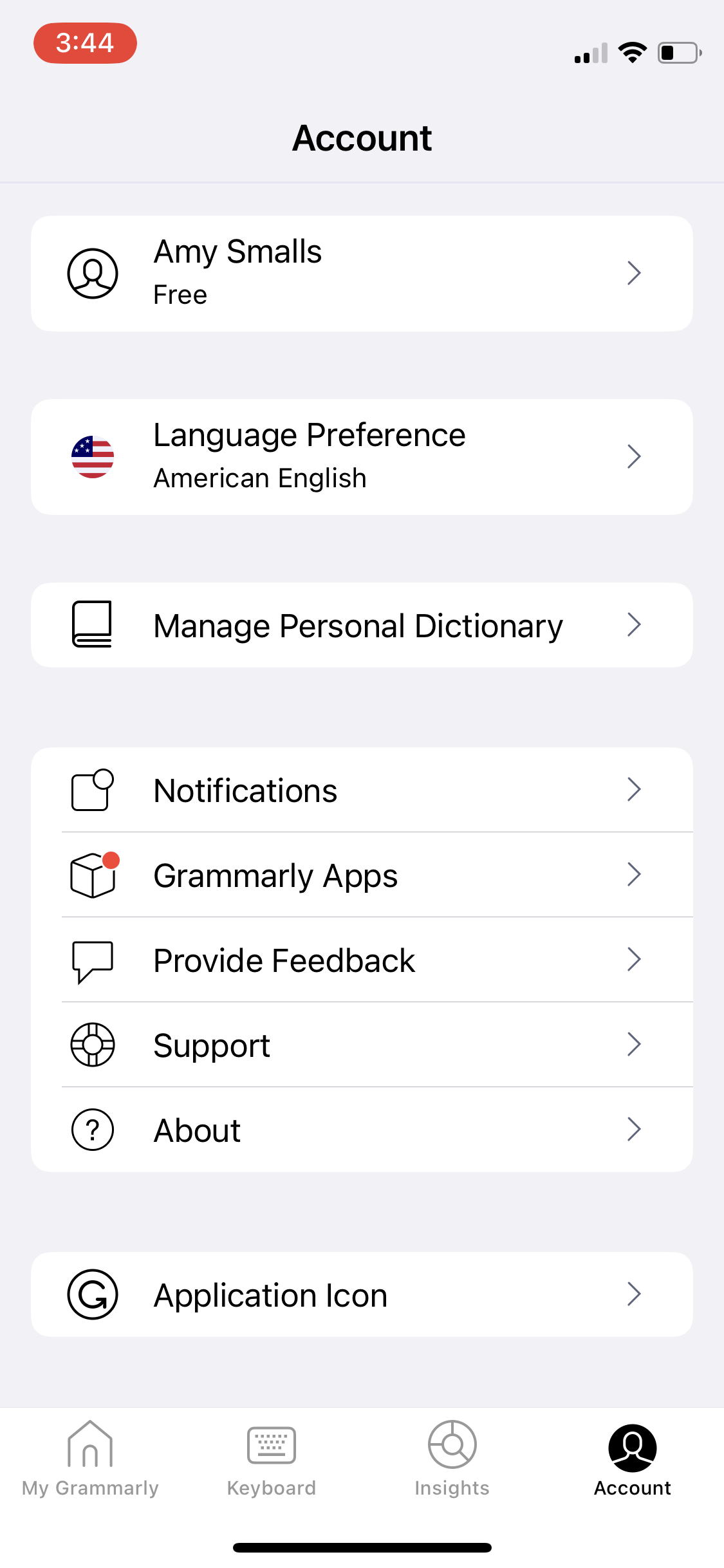 grammarly app screenshot 110