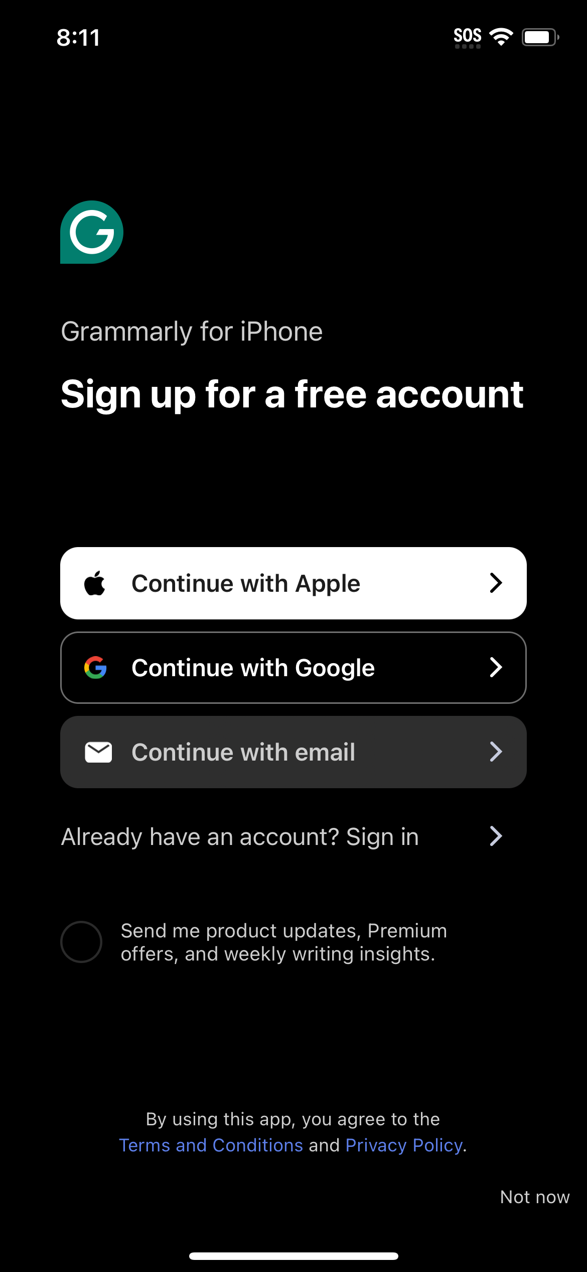 grammarly app screenshot 78