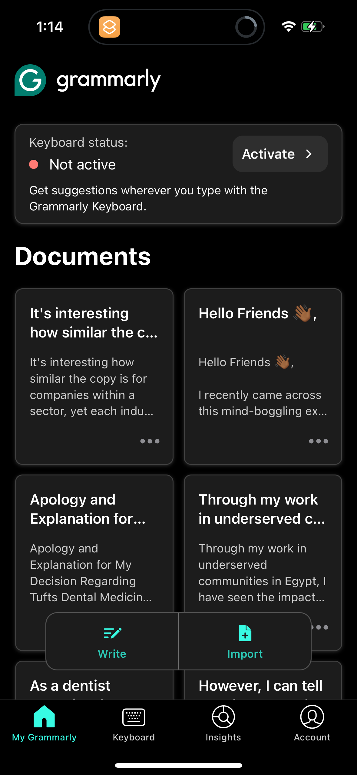 grammarly app screenshot 52