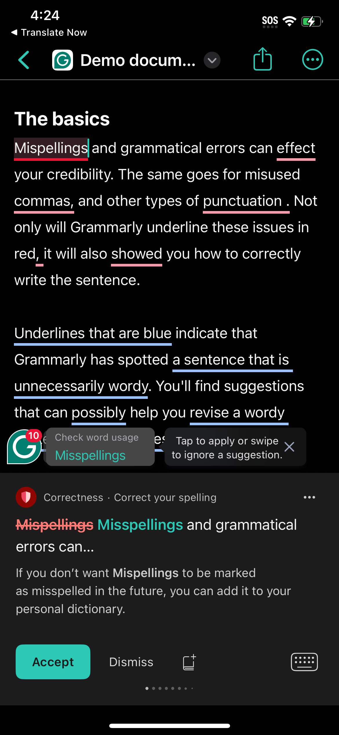 grammarly app screenshot 49