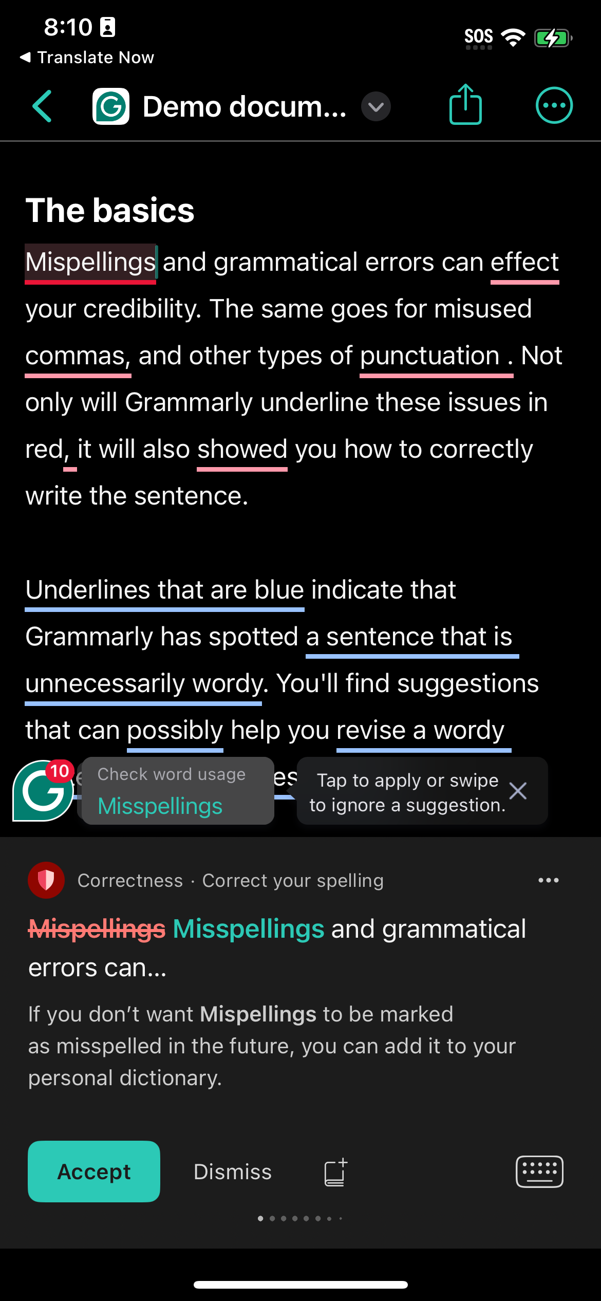 grammarly app screenshot 42