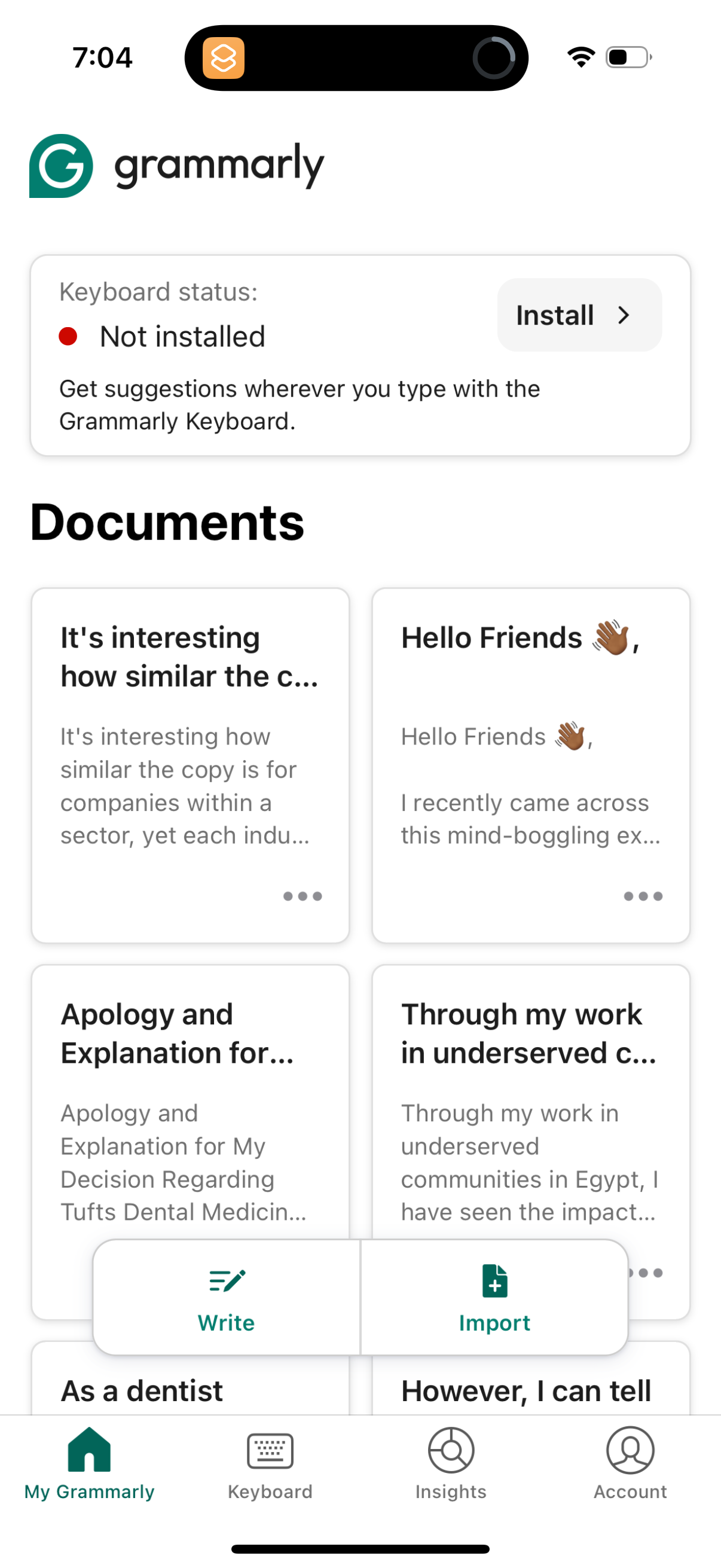 grammarly app screenshot 34