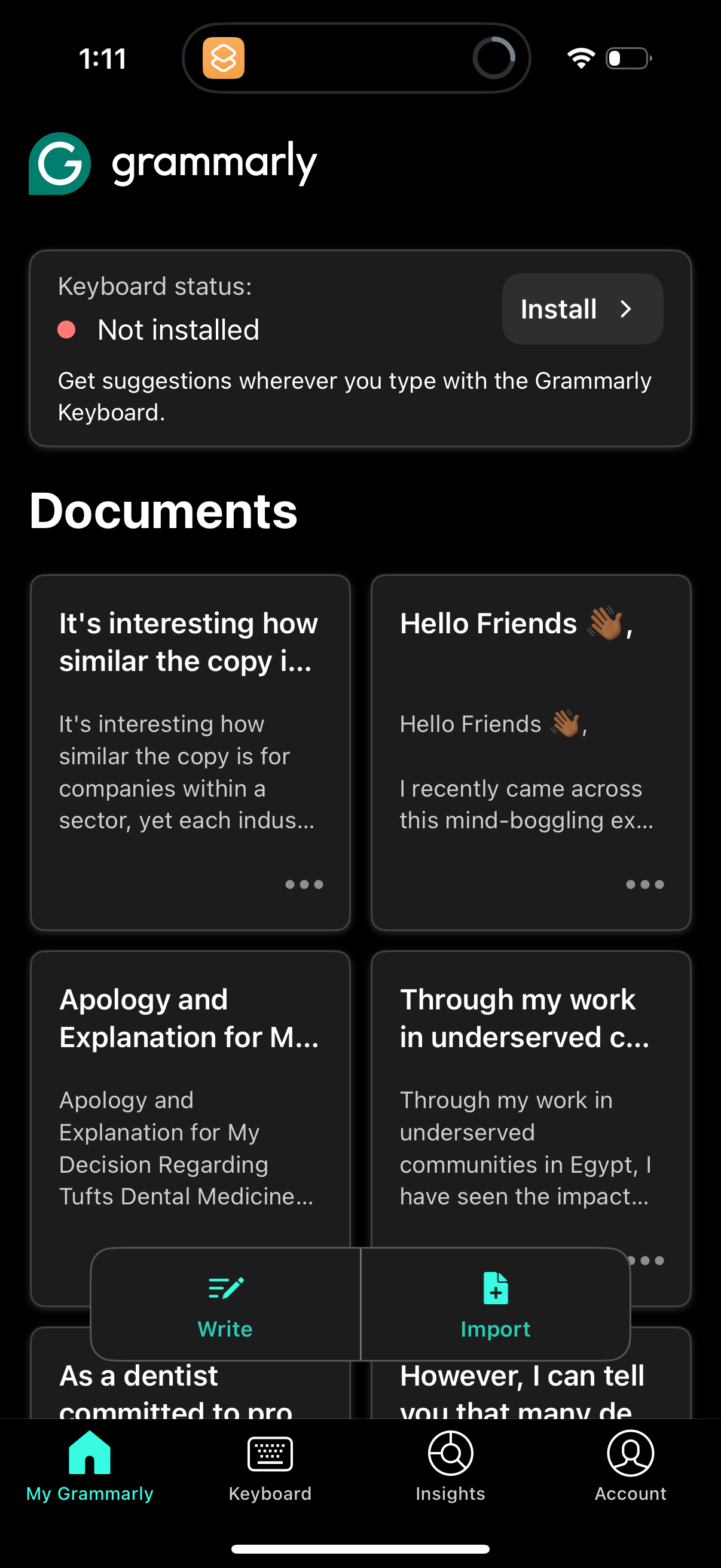 grammarly app screenshot 29