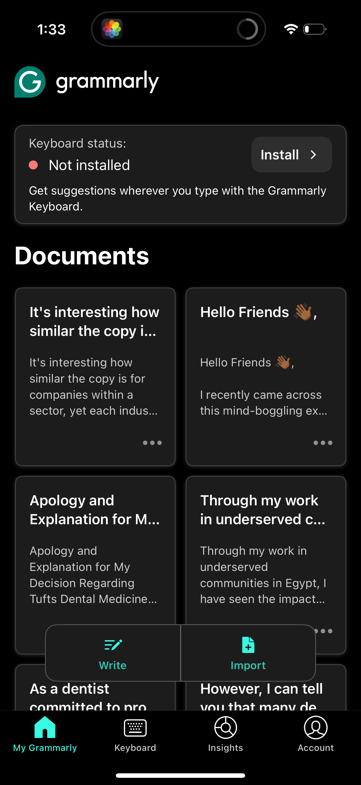 grammarly app screenshot 28