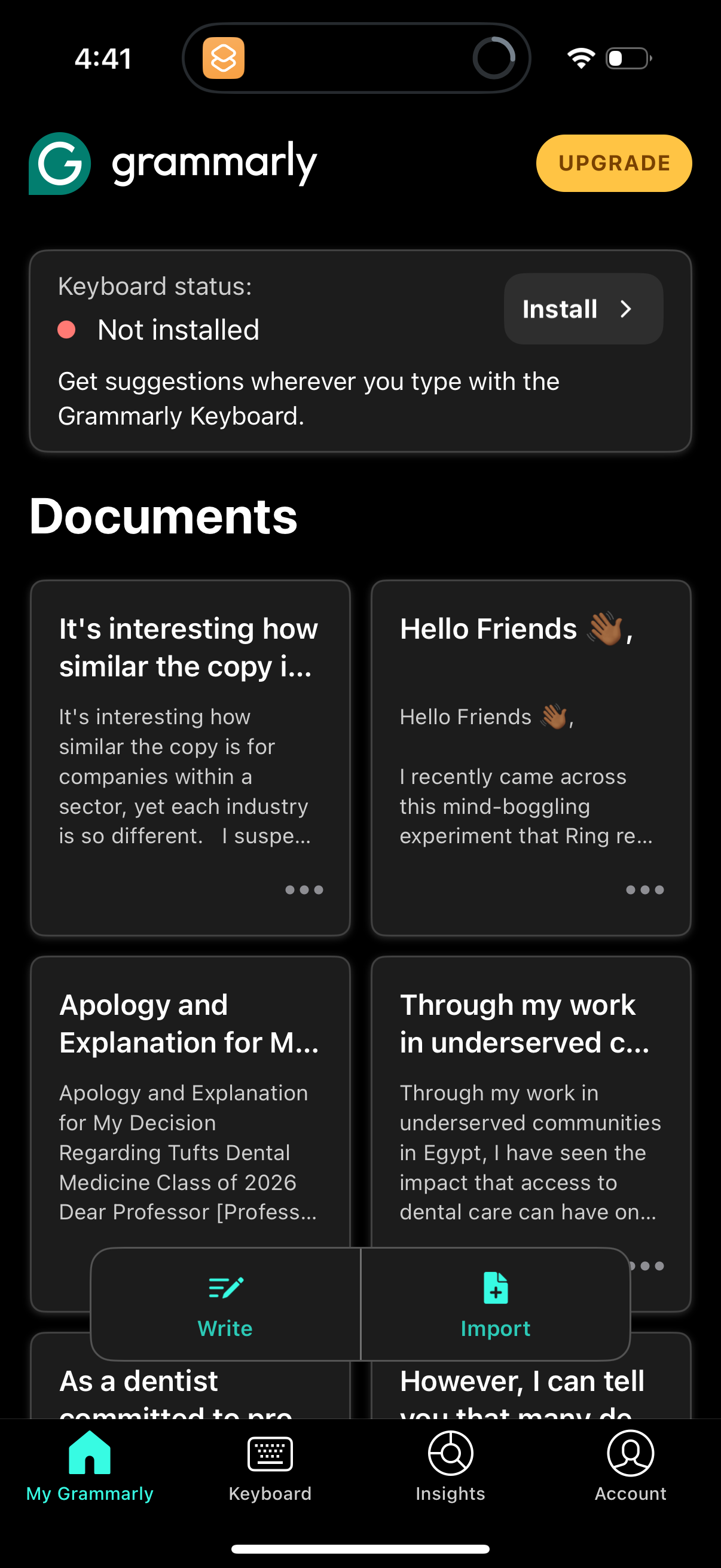 grammarly app screenshot 26