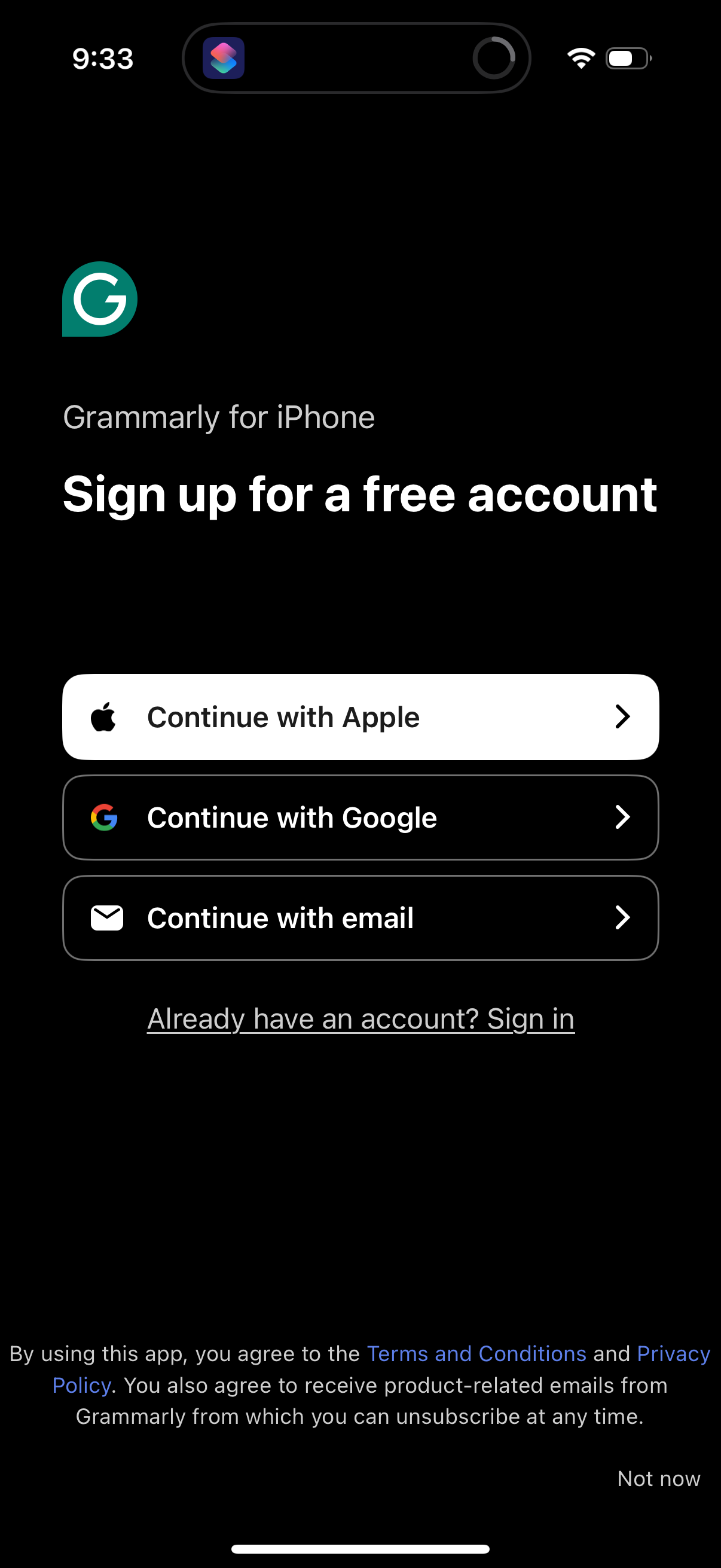 grammarly app screenshot 24