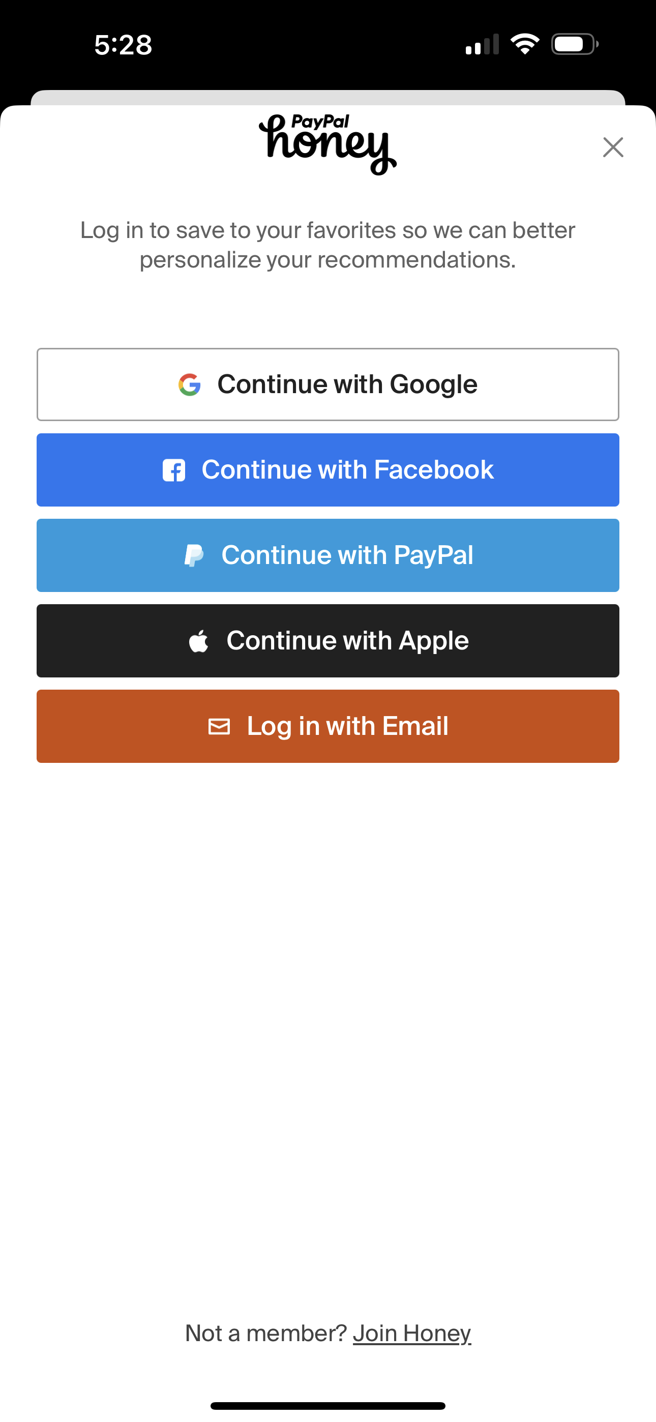 honey app screenshot 70