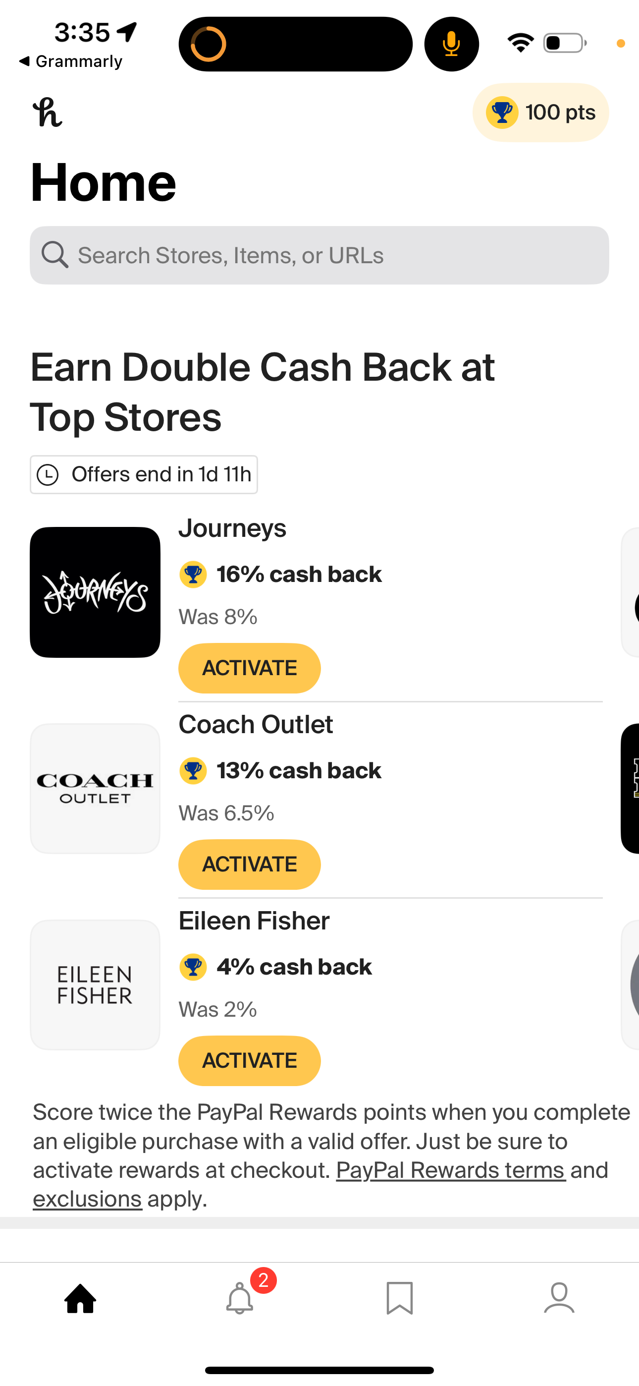 honey app screenshot 59