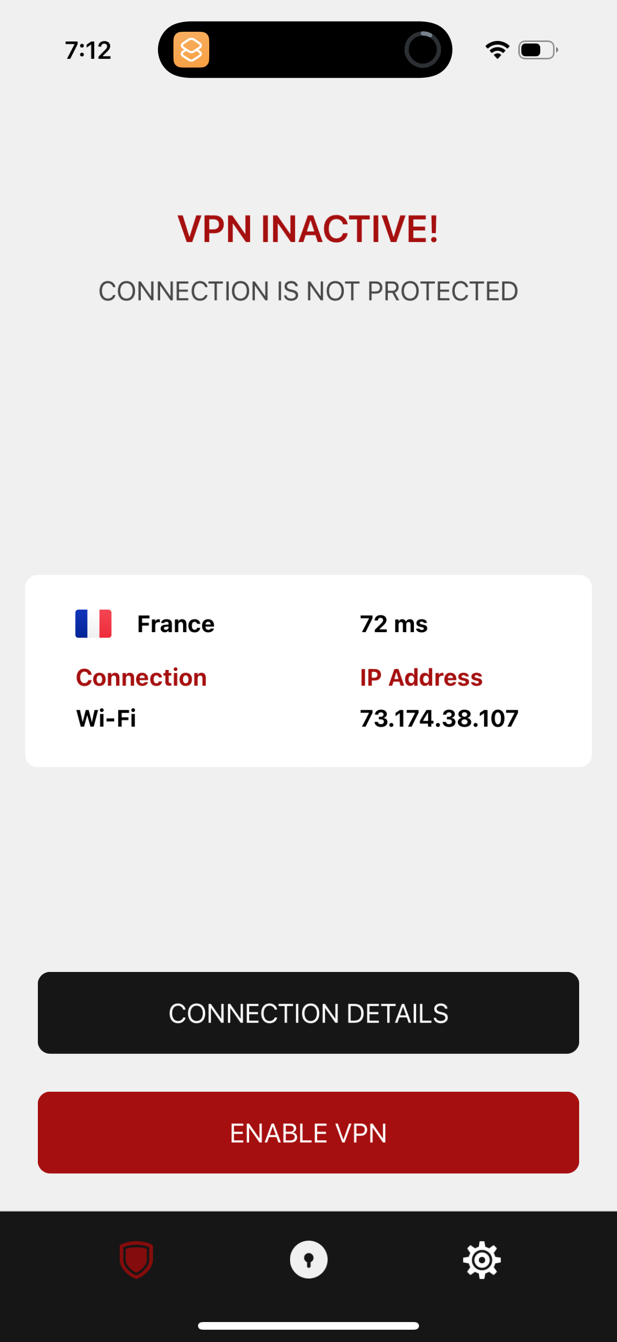 defence app screenshot 1