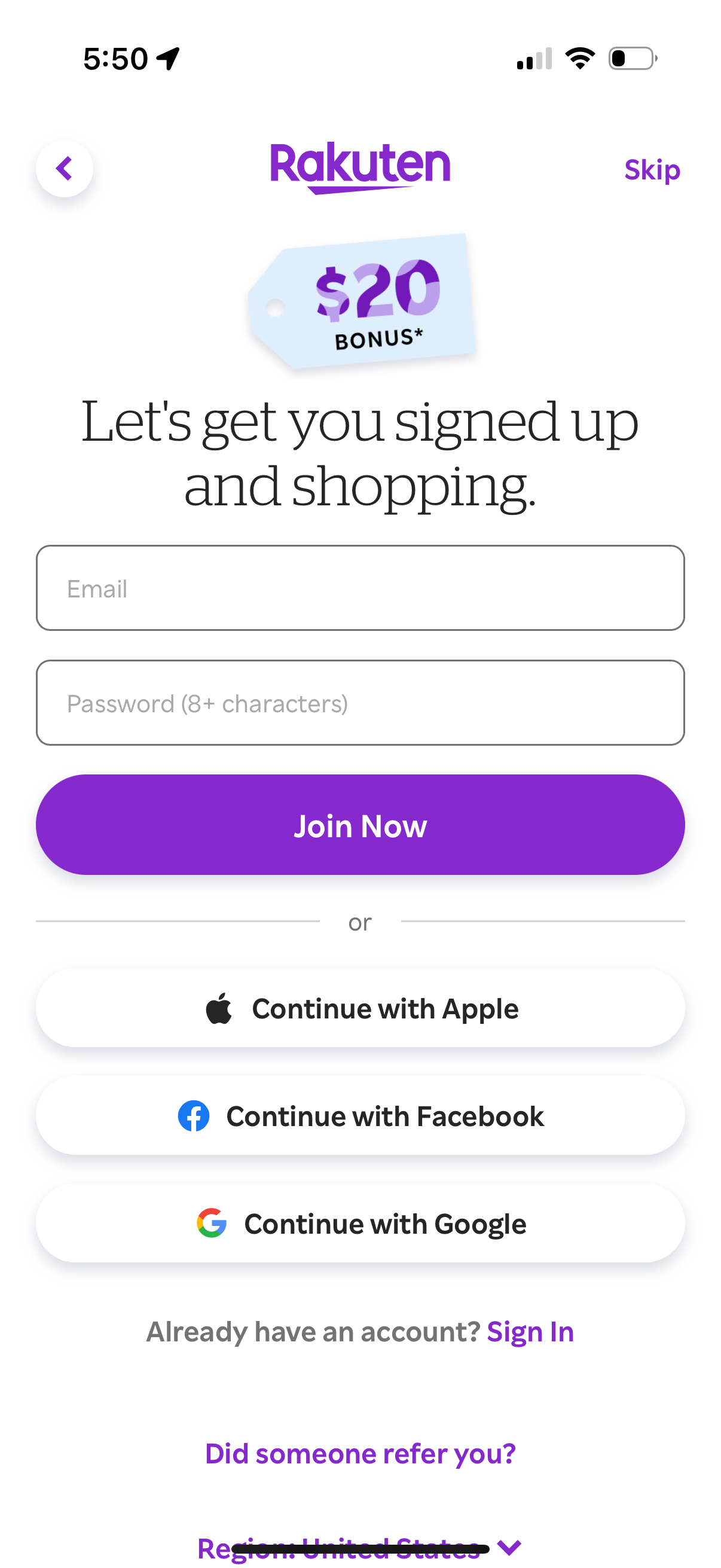 rakuten app screenshot 15