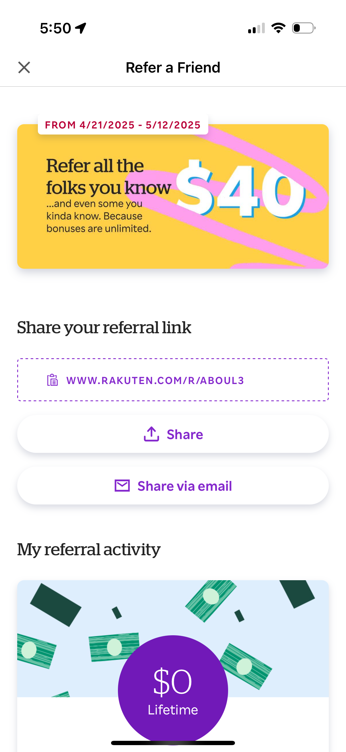 rakuten app screenshot 10