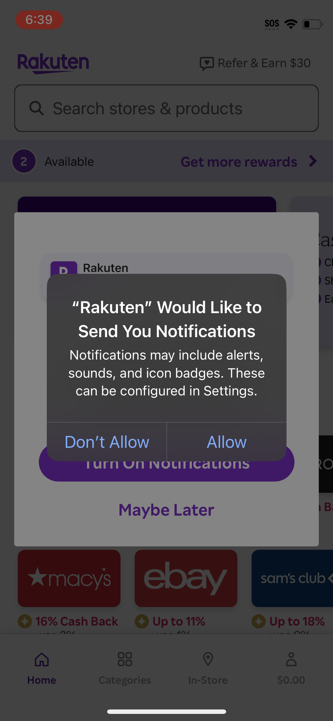 rakuten app screenshot 54
